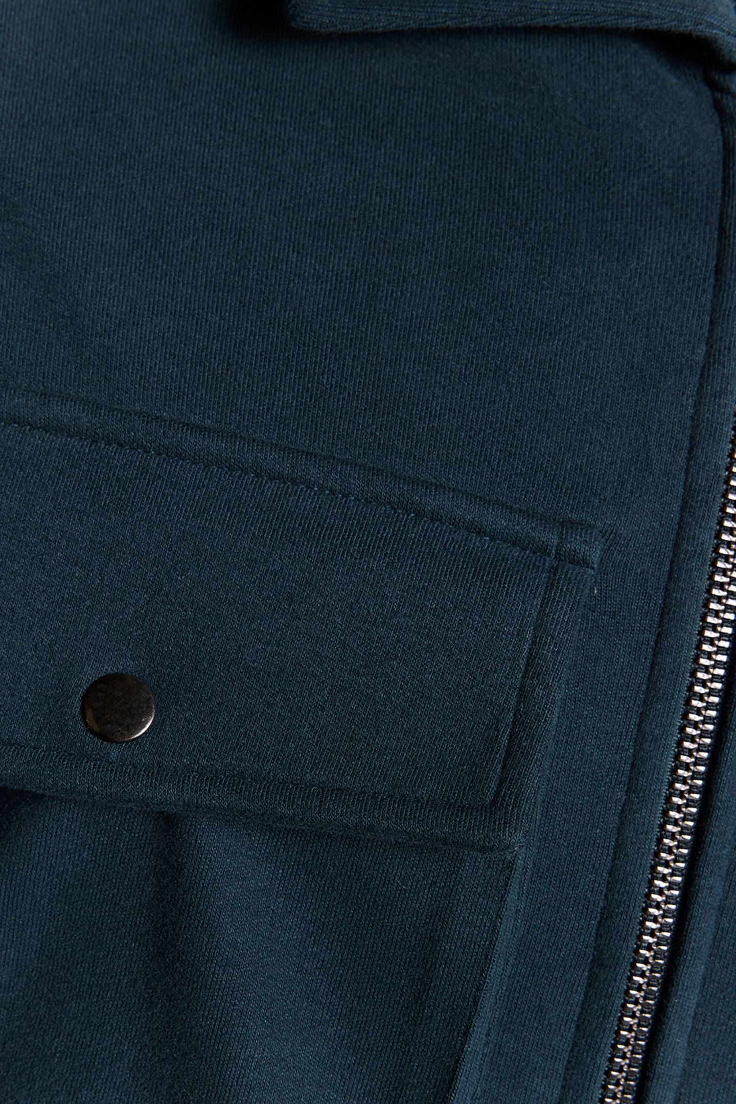 INTERLOCK JERSEY OVERSHIRT CARBON 7