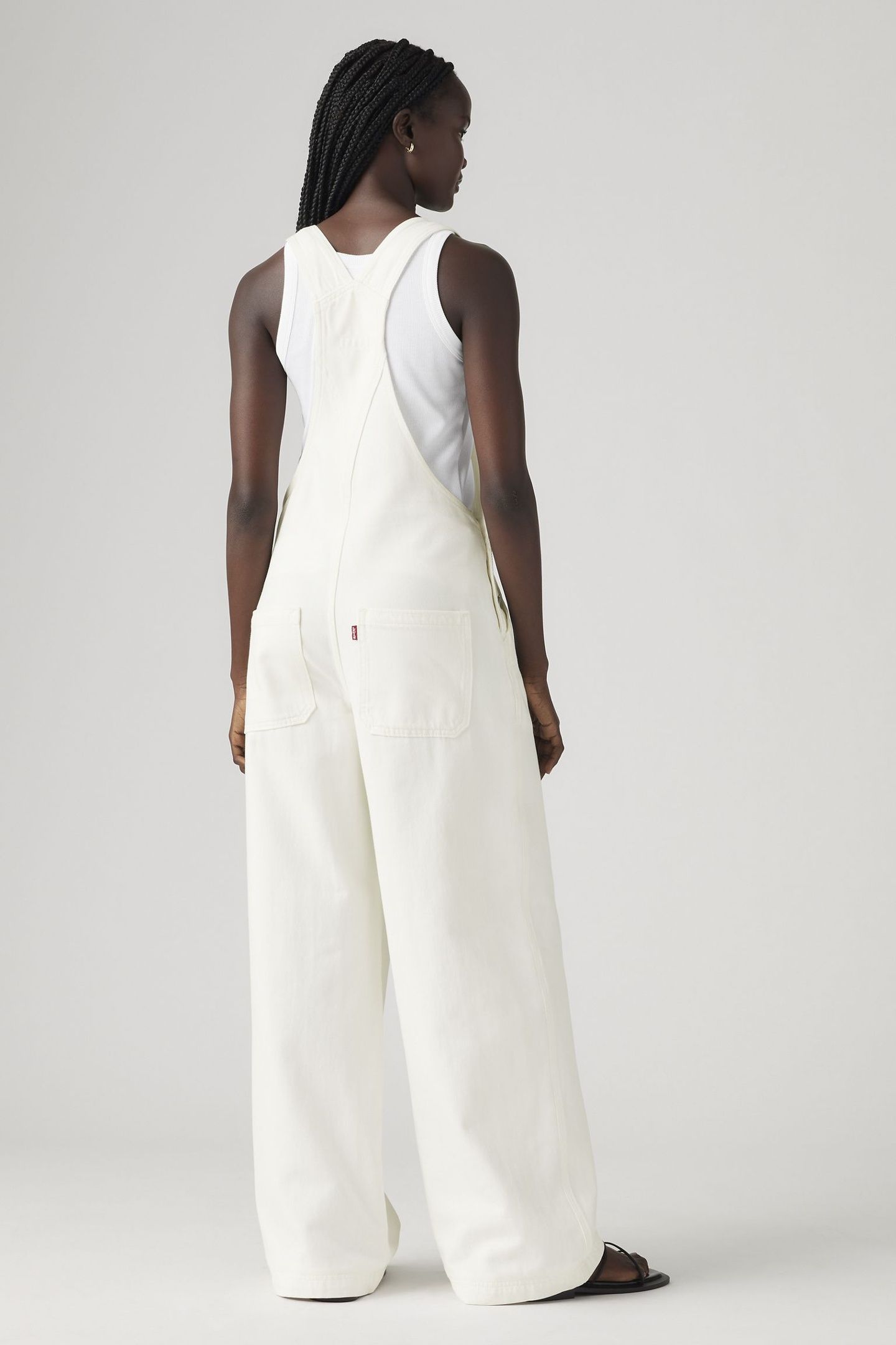 XL OVERALLS WHITE 3