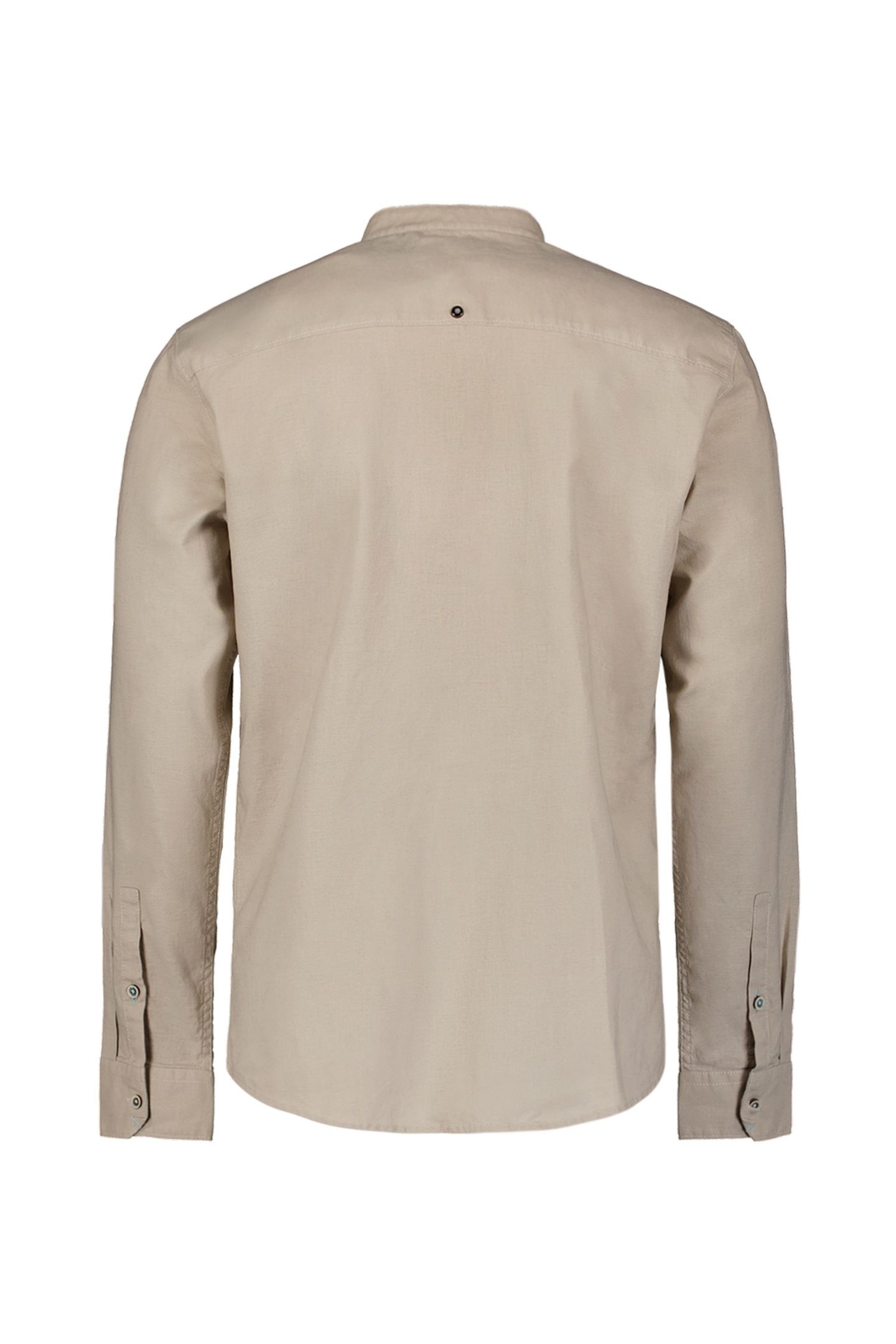 SHIRT GRANDDAD SOLID WITH LINEN LIGHT DESERT 6