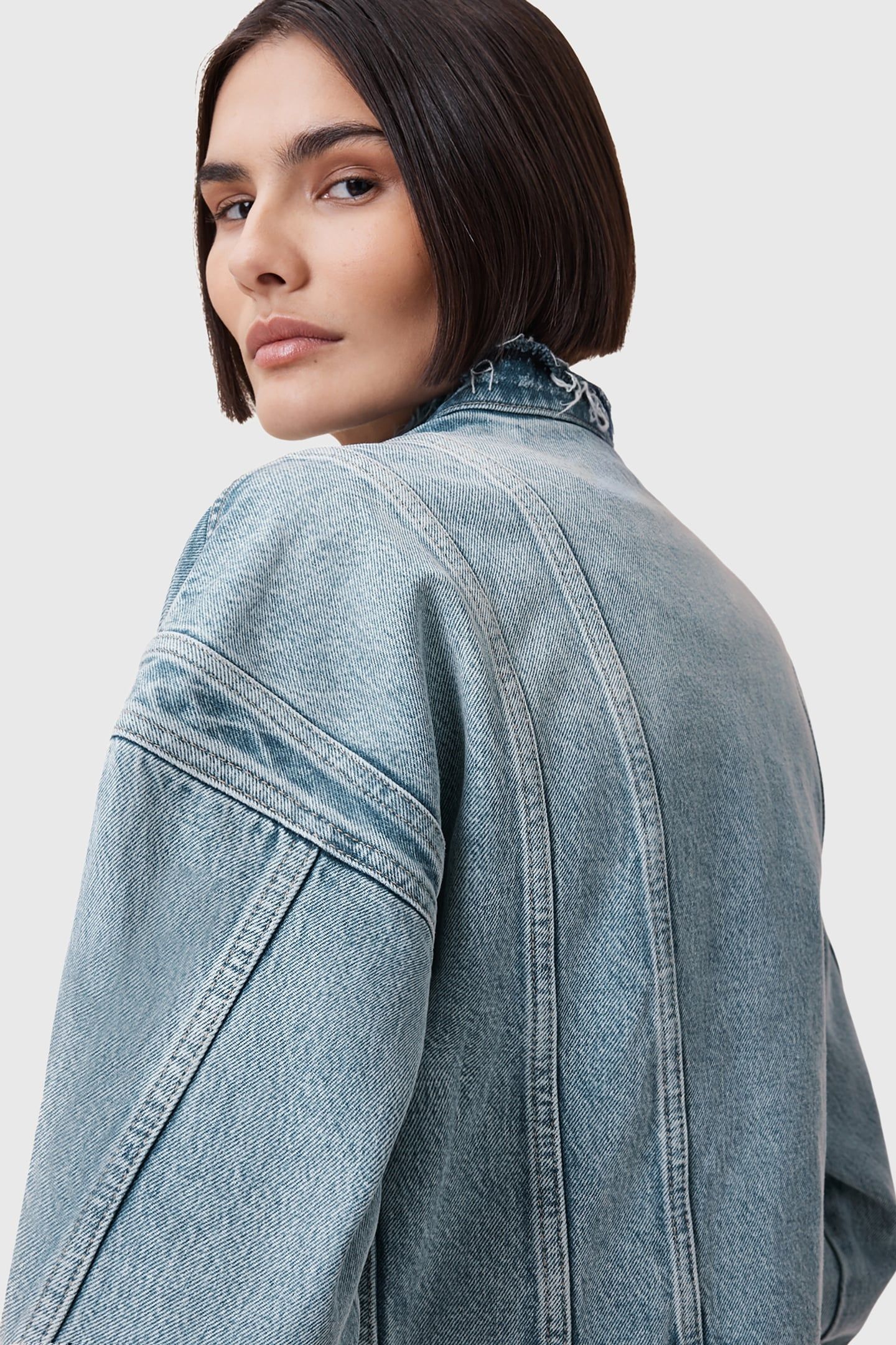 SONNY CROP JACKET LIGHT INDIGO 6