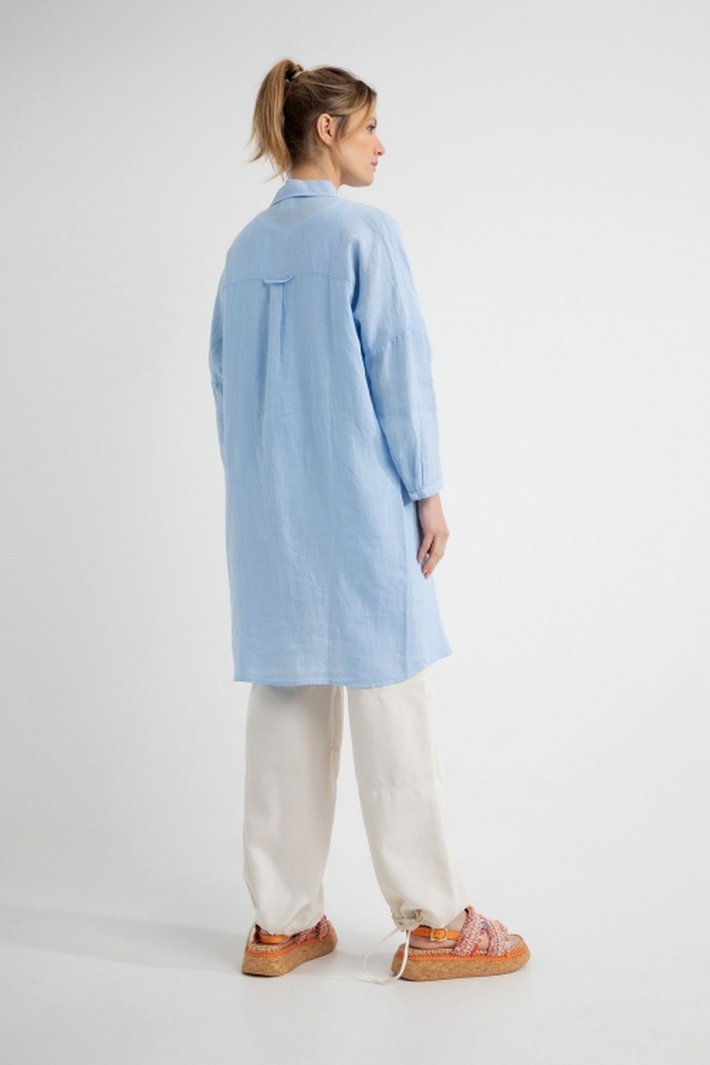 DWIGHT BLOUSE LIGHT BLUE 4