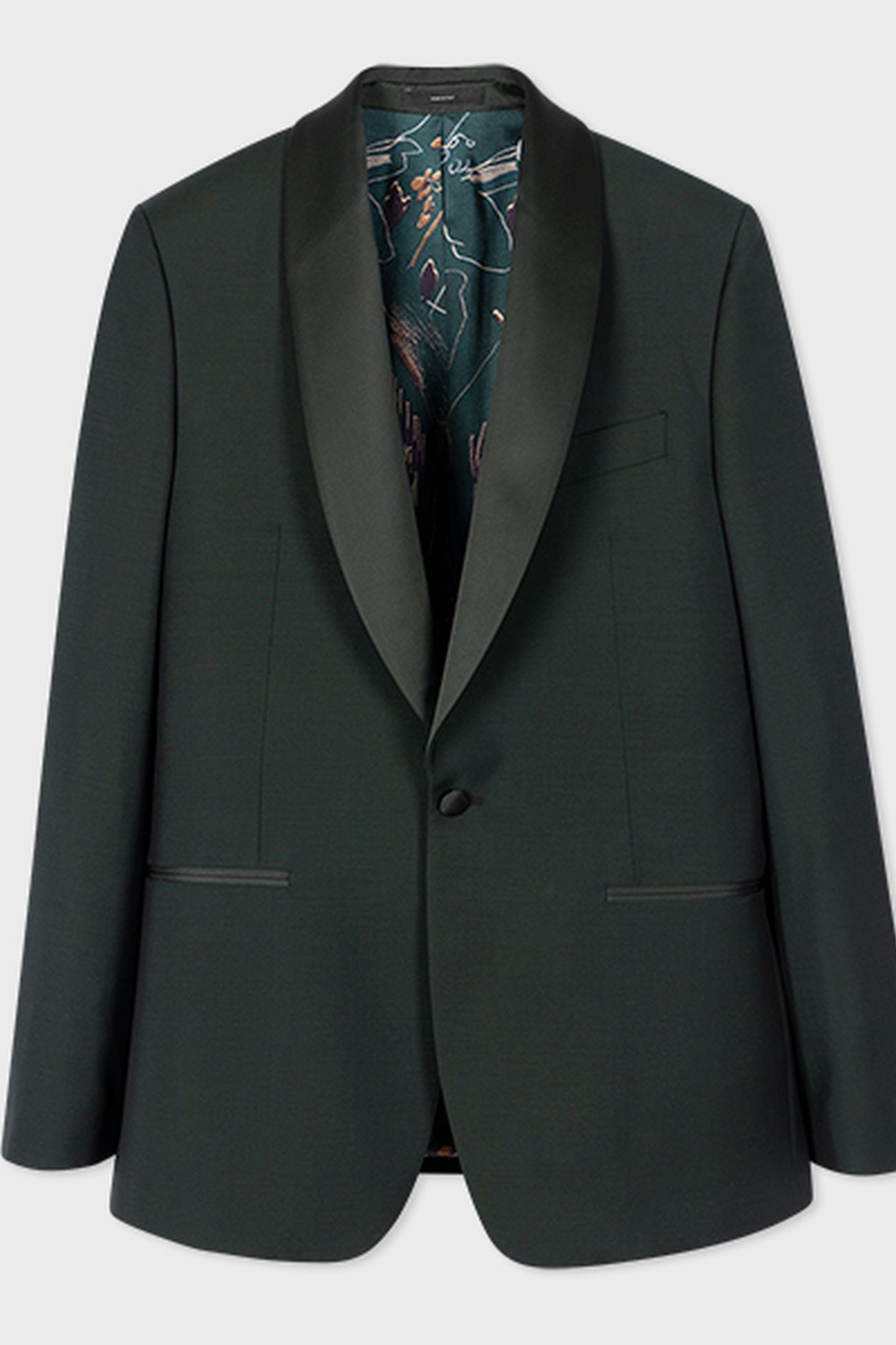 TAILORED FIT 2 BTN JACKET VERY DARK GREEN 6