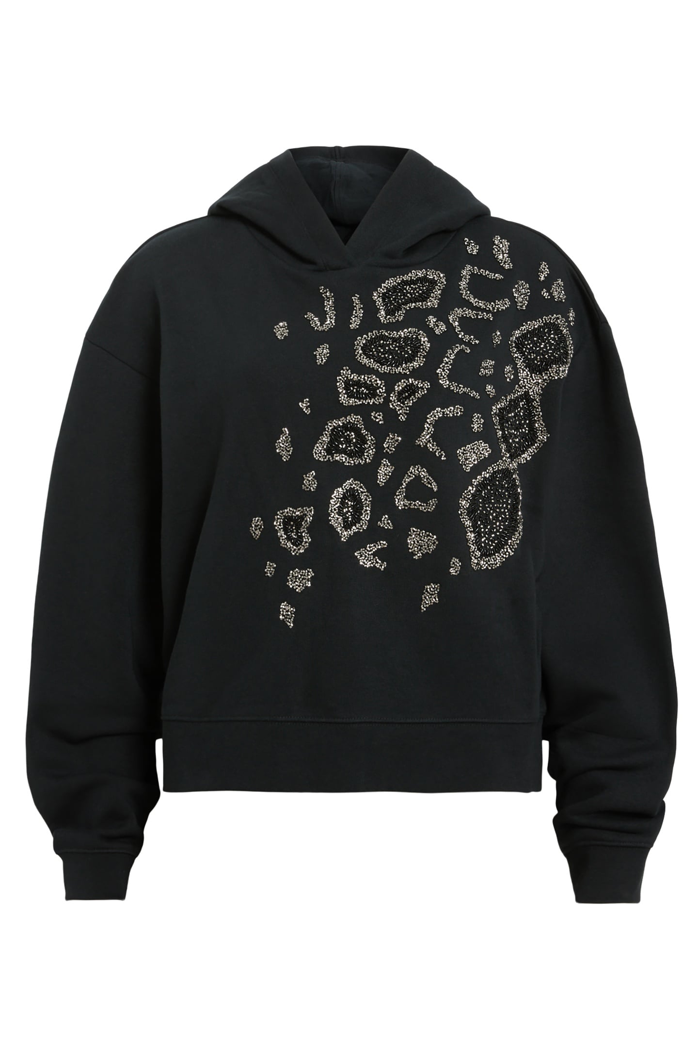 FLOW EMB PIPPA HOODY BLACK 4
