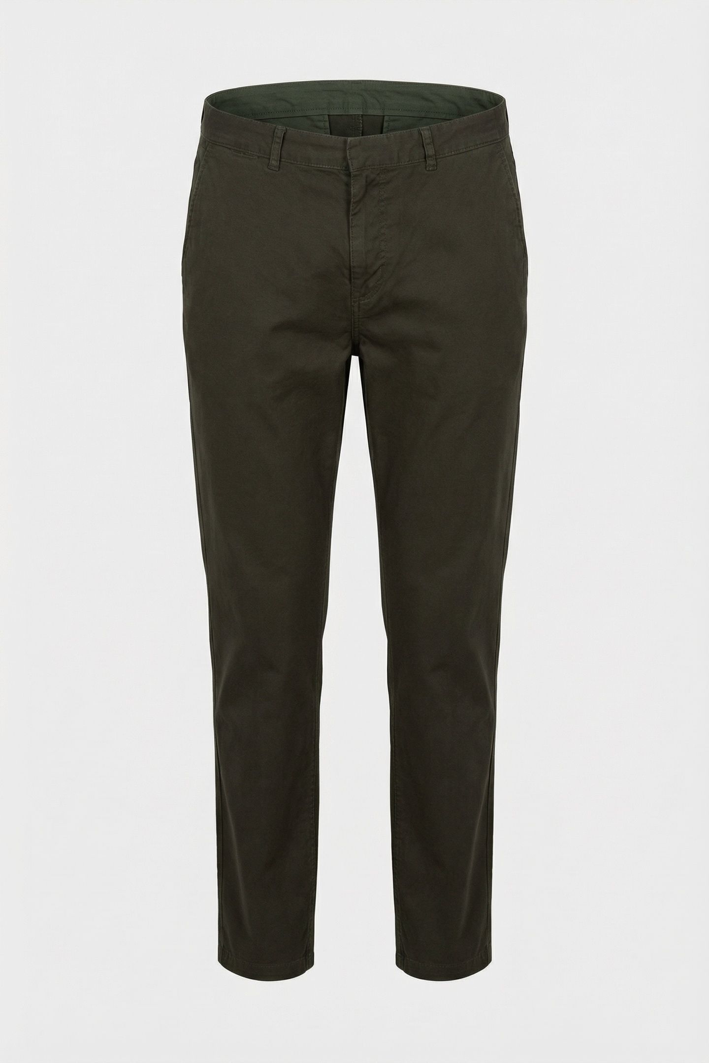 STRAIGHT LEG CHINO OLIVE 4