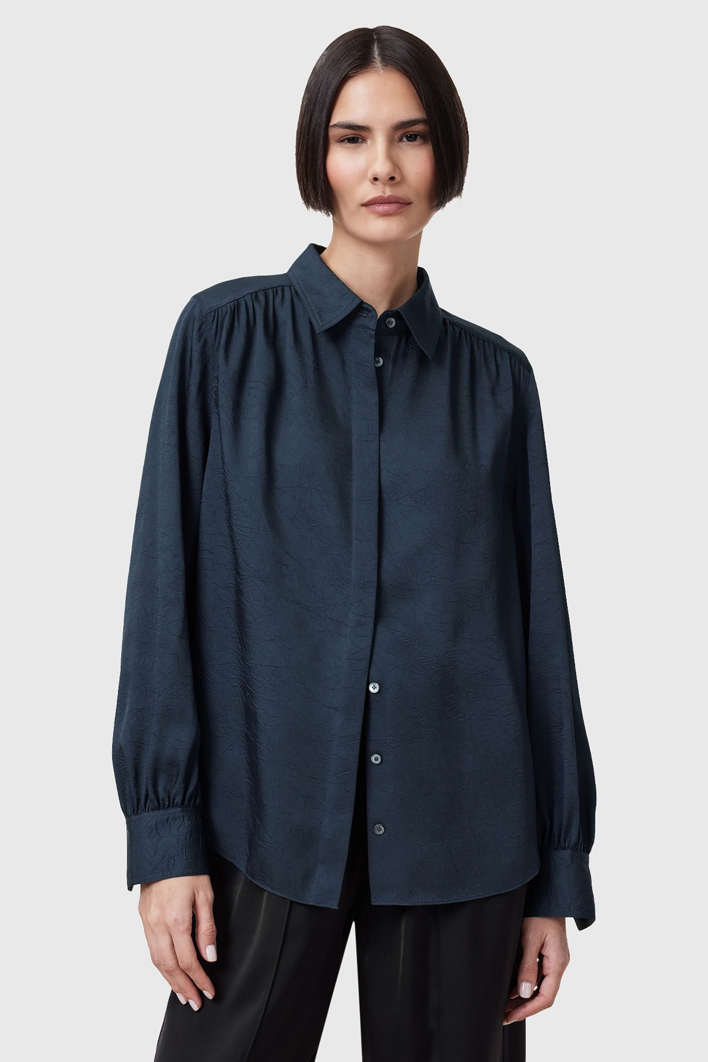 AGGIE SHIRT DENIM BLUE 2