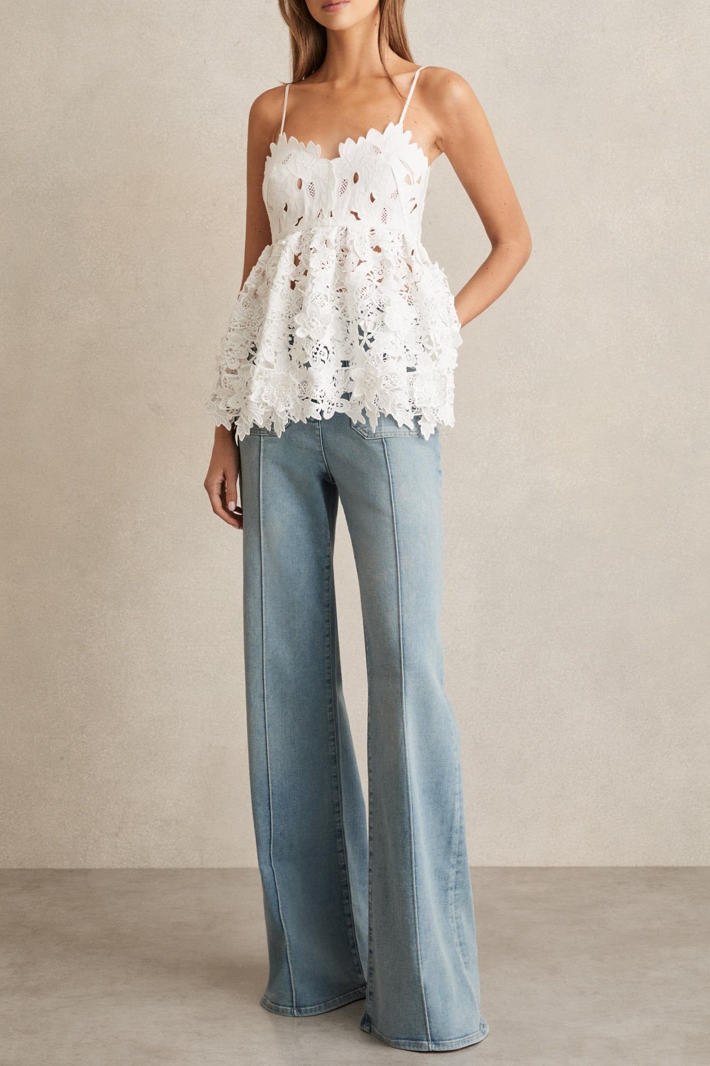 LACE CAMI IVORY 2
