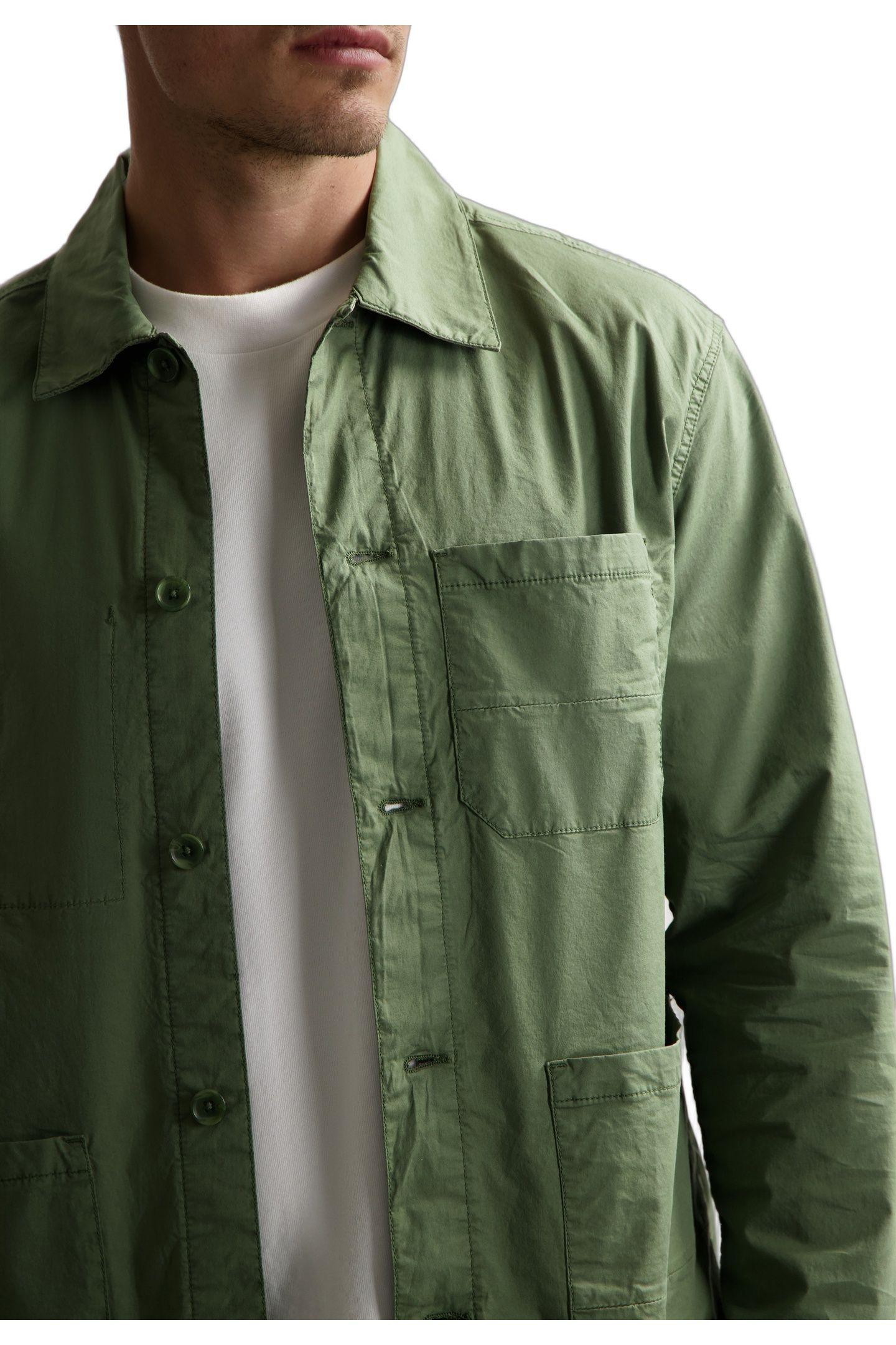 DS-CRUZ CHORE JACKET LT. ARMY 7