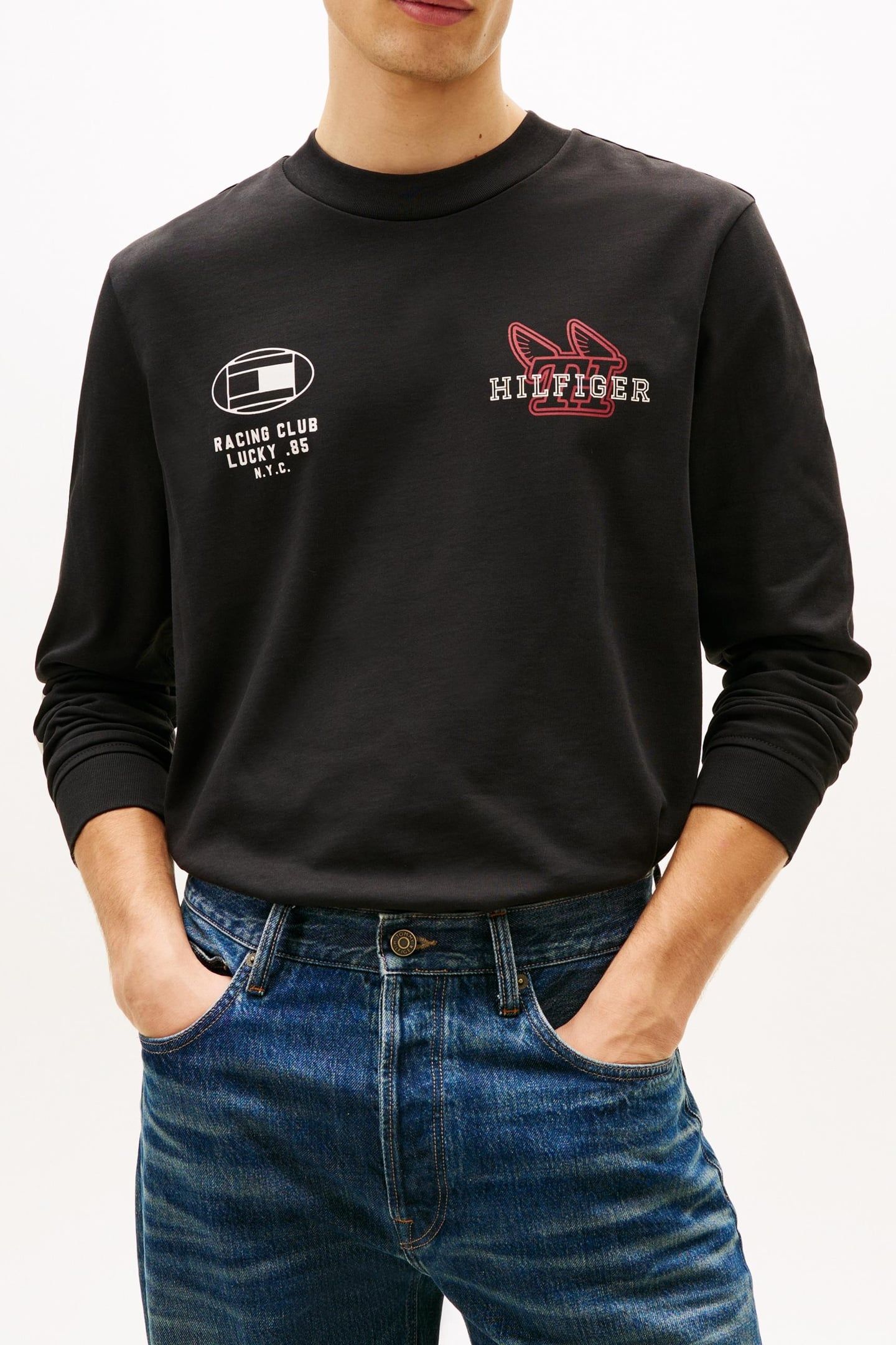 MODERN ATHLEISURE LS TEE BLACK 1