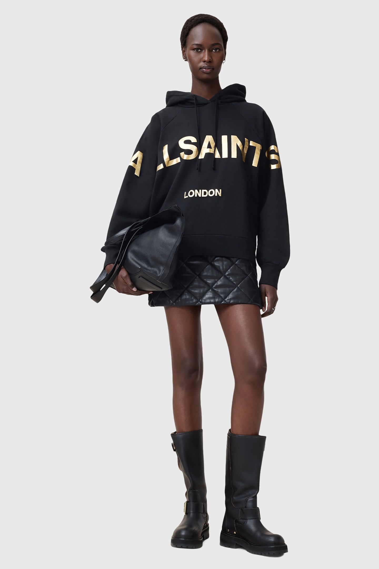 TALON BIGGY HOODY BLACK/GOLD 2