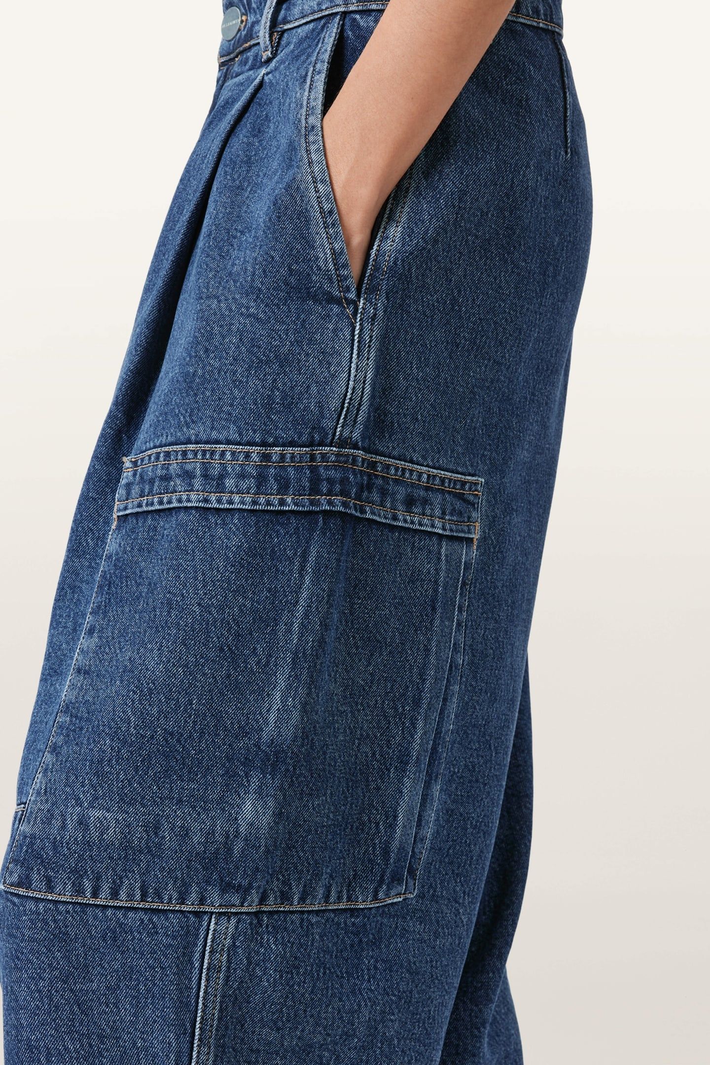 SOL DENIM TROUSER MID INDIGO 5