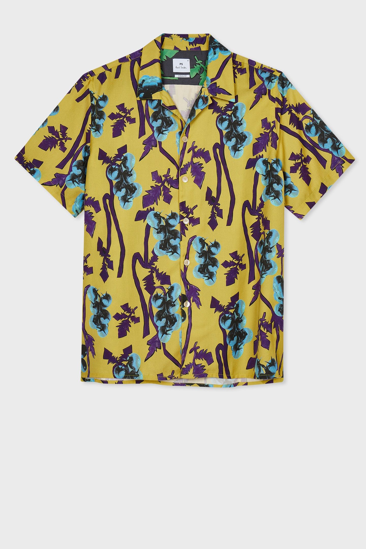 SS CASUAL FIT SHIRT LIME GREEN 4