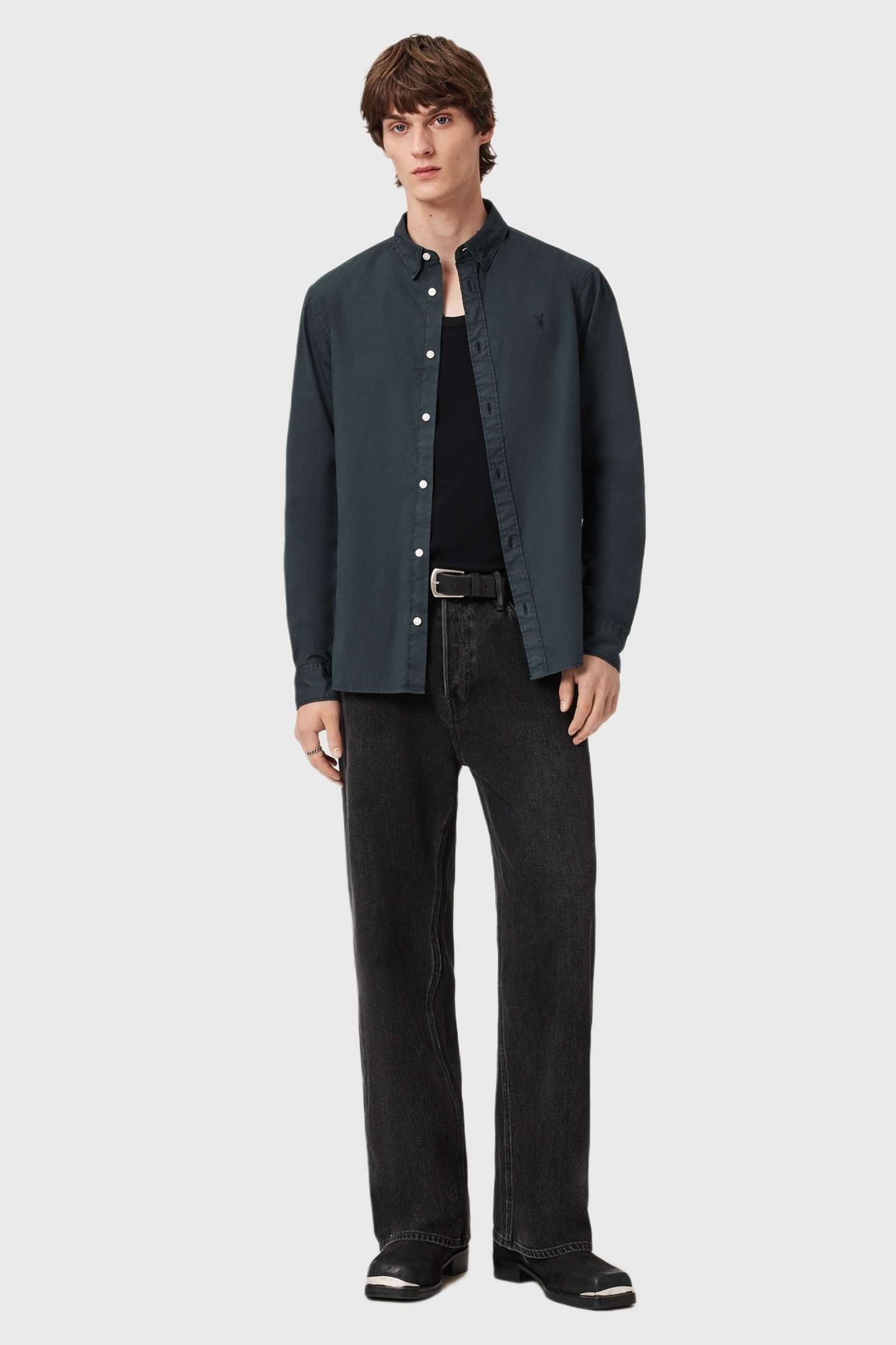 HAWTHORNE LS SHIRT CASCADE BLUE 3