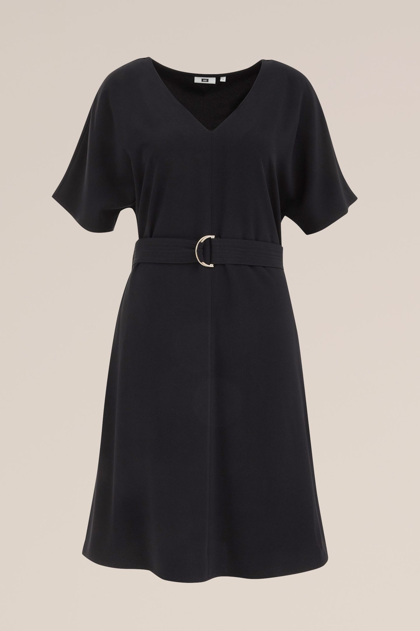 DRESS MID LENGTH BLACK 3