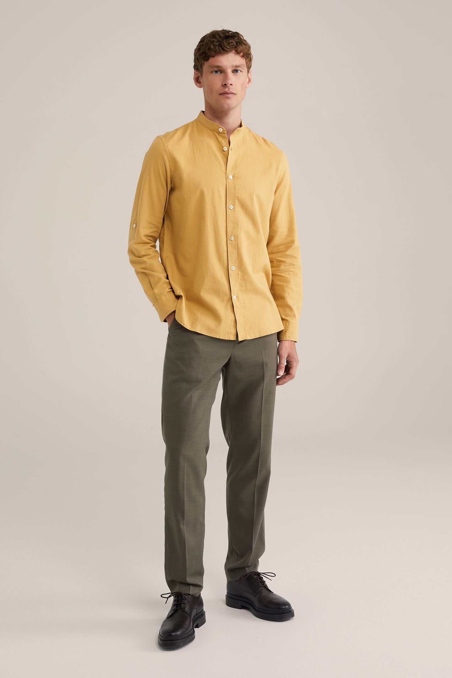 SHIRT MUSTARD YELLOW 3
