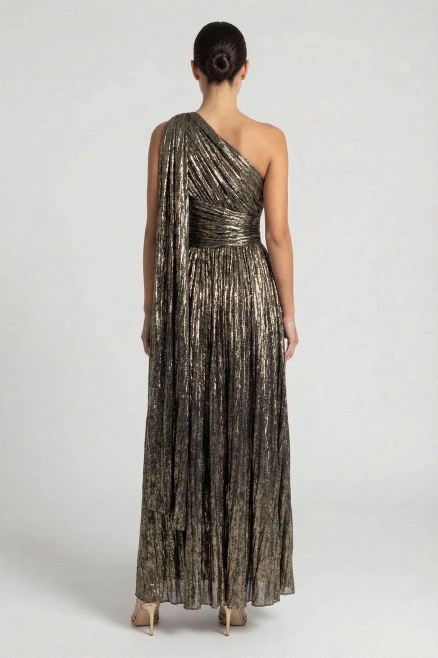 MARCIANO BY GUESS STEPHANY GOWN BRONZE GOLD 2