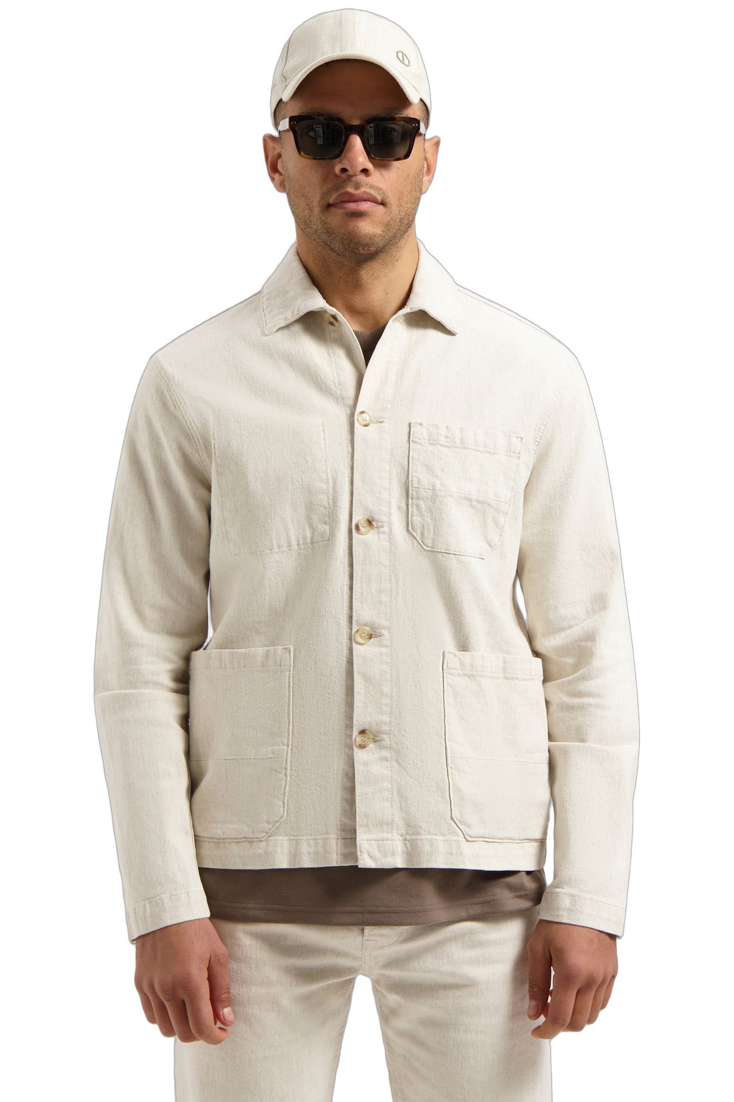 DS-NIKOS CHORE JACKET OFFWHITE 3