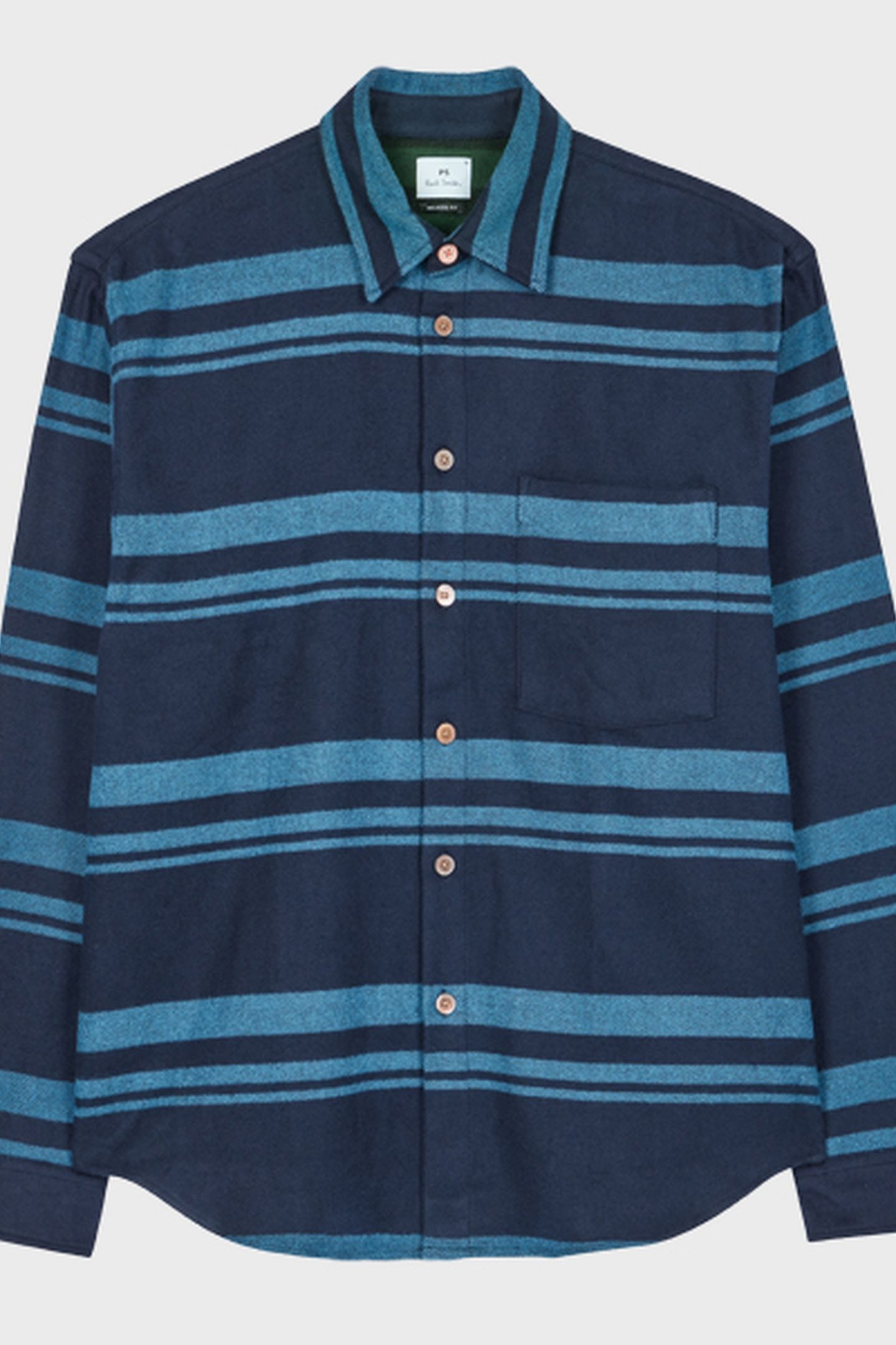 LS RELAXED FIT FIT SHIRT VERY DARK NAVY 2