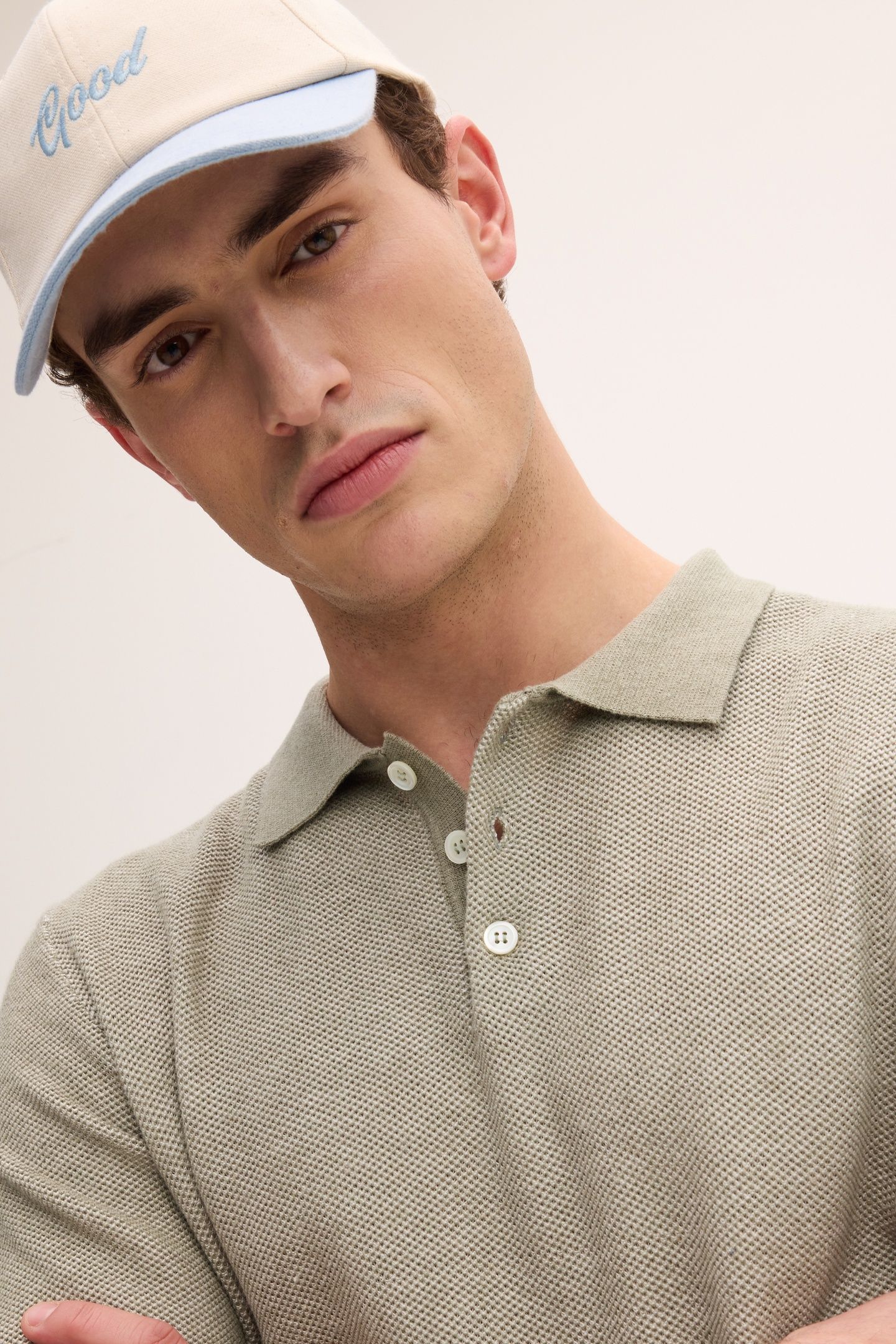 POWER POLOS GREEN WHITE 4
