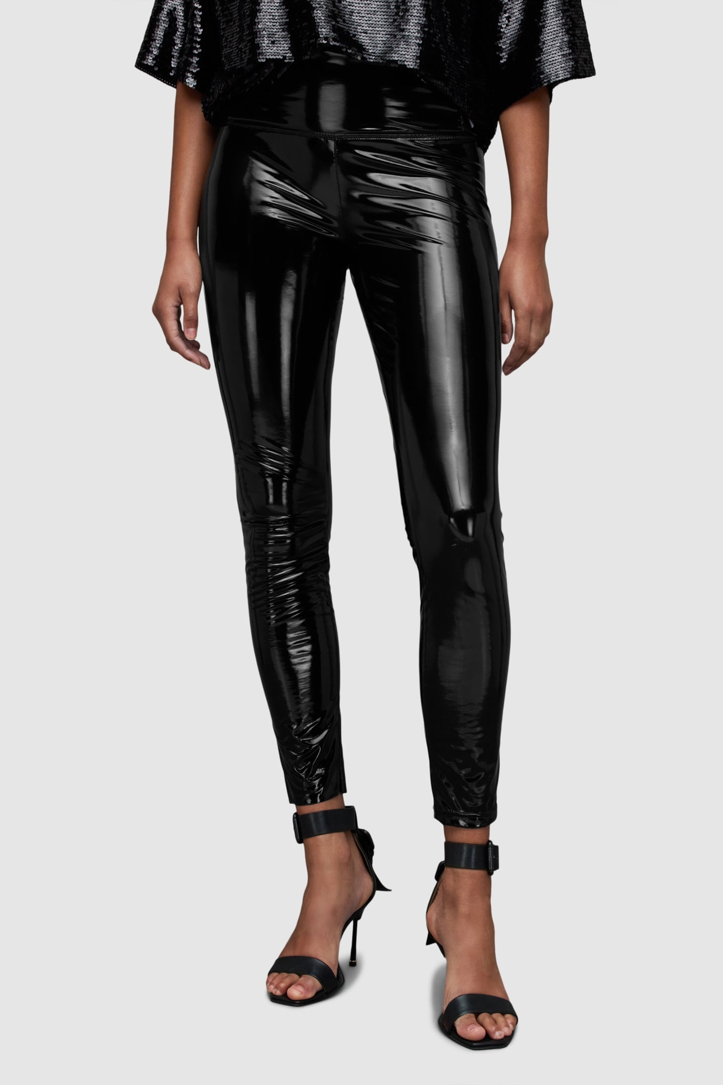 CORA SHINE LEGGINGS BLACK 1