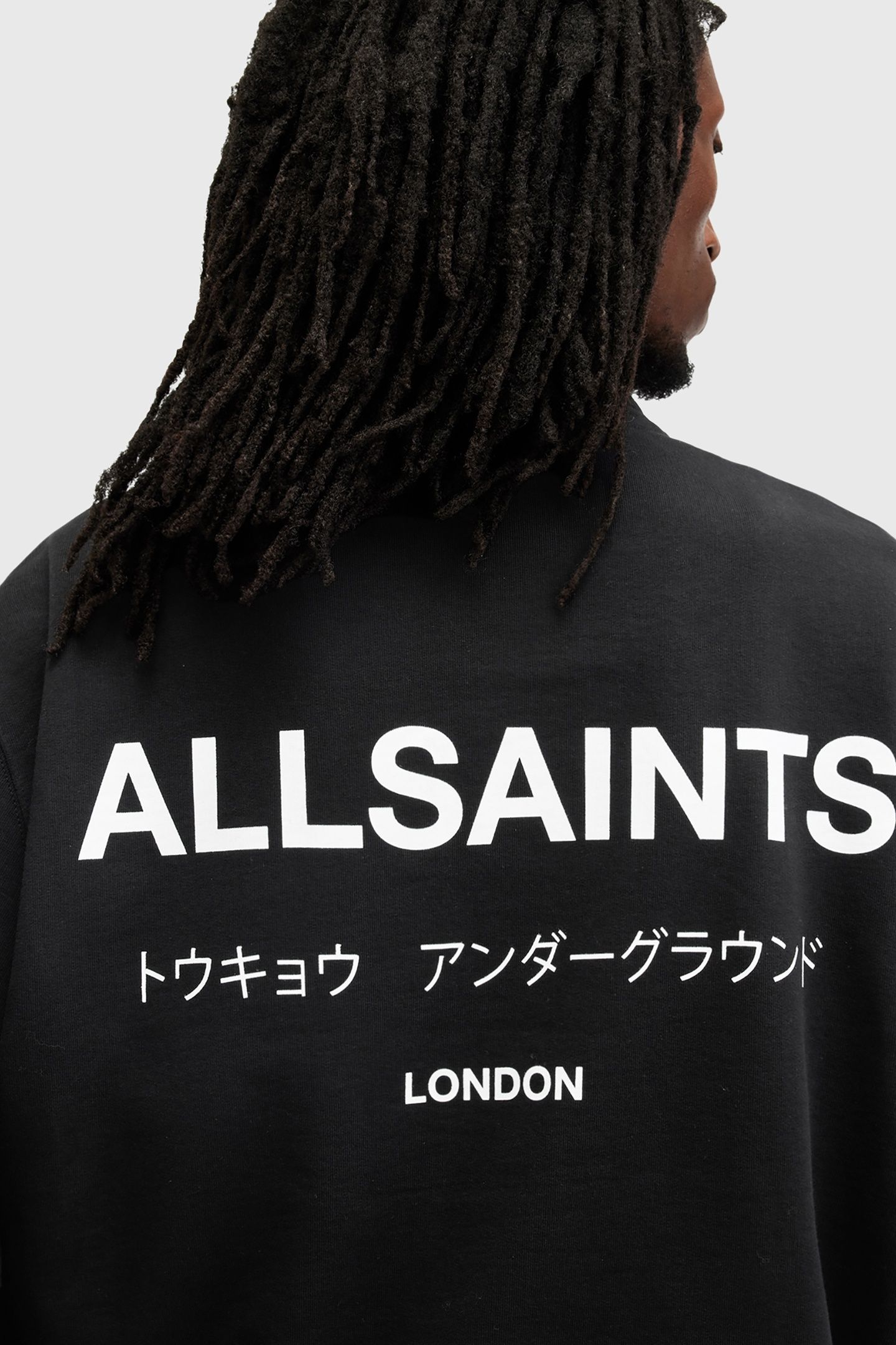 UNDERGROUND HALF ZIP BLACK/WHITE 7
