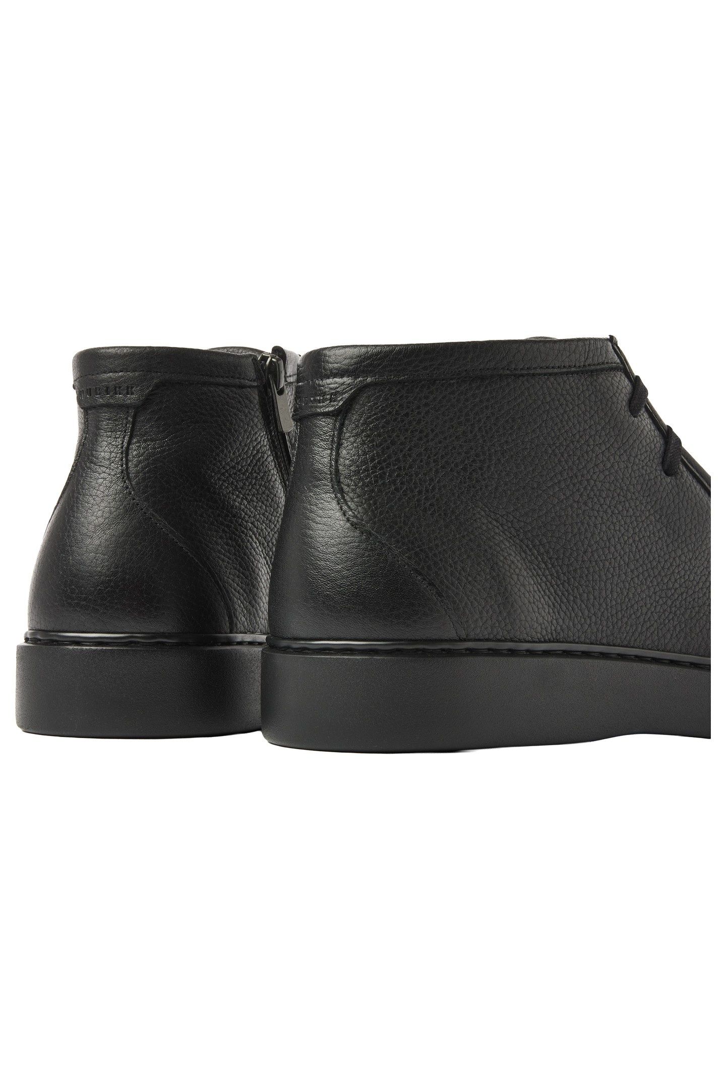 STEVE RYAN MID (M) BLACK LEATHER 3