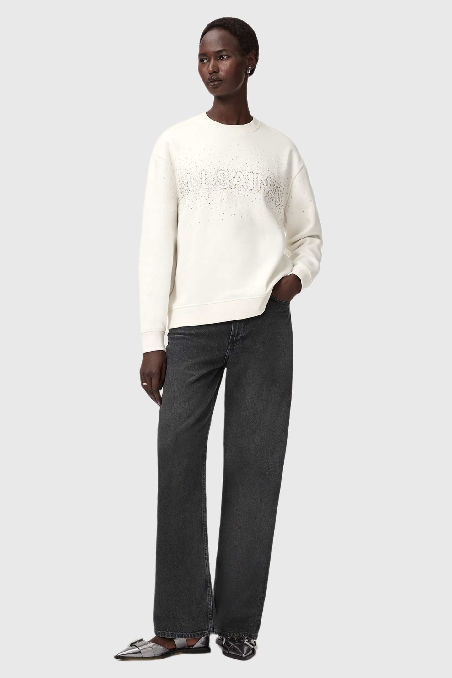 SPRINKLE ETTA SWEAT WHITE 4