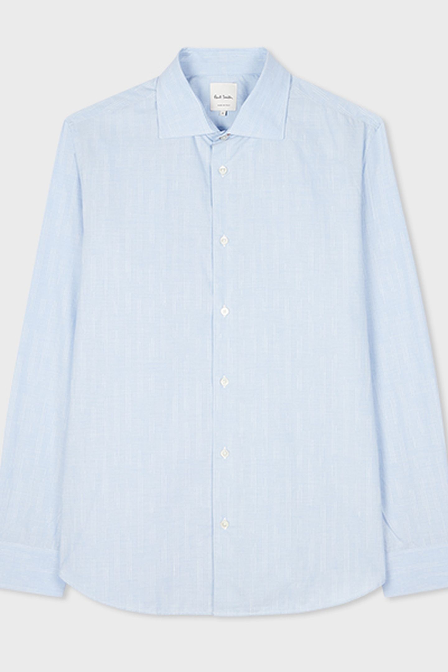 S/C SLIM FIT SHIRT LIGHT BLUE 2