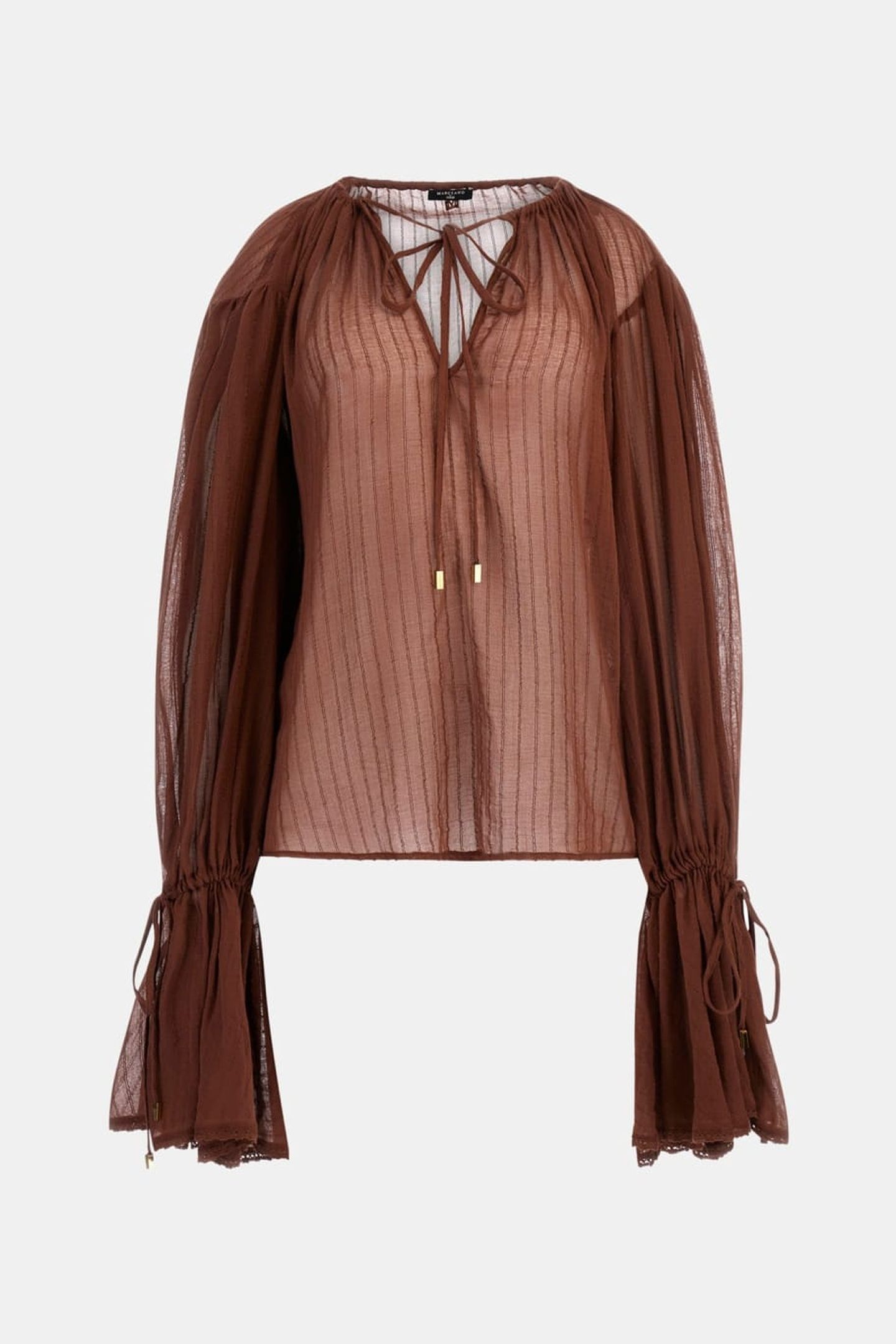 MARCIANO BY GUESS ELSA LS TOP CIOCCOLATA 5