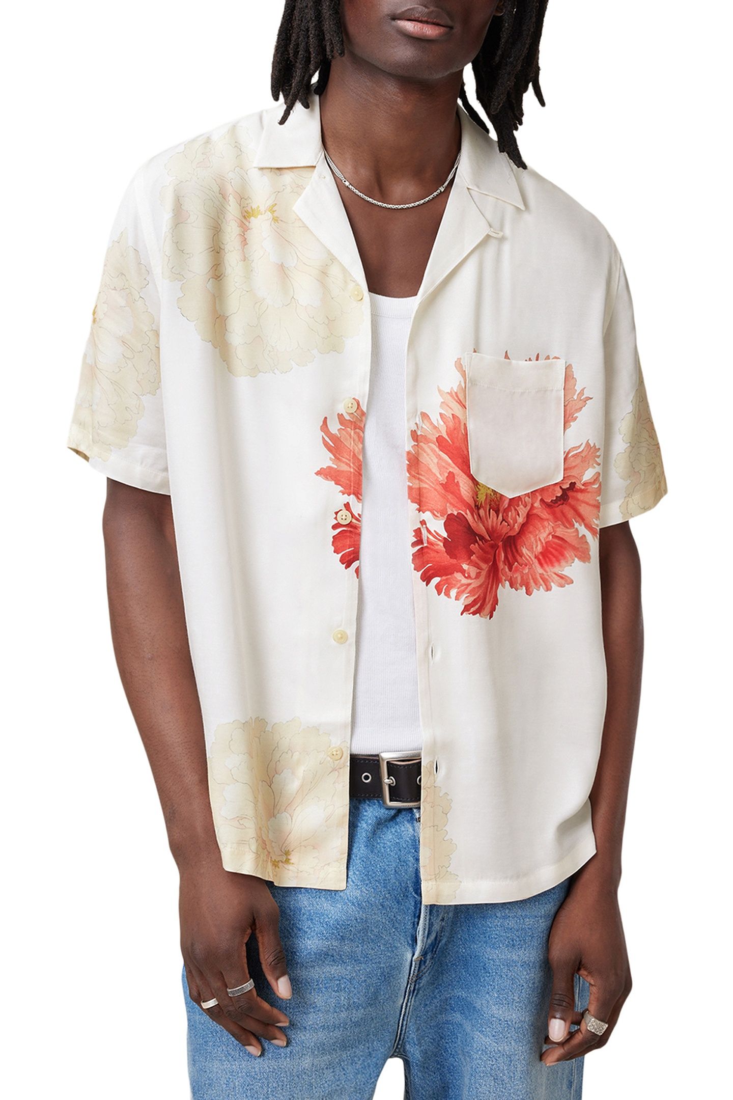 FLEUR SS SHIRT BLACK 1