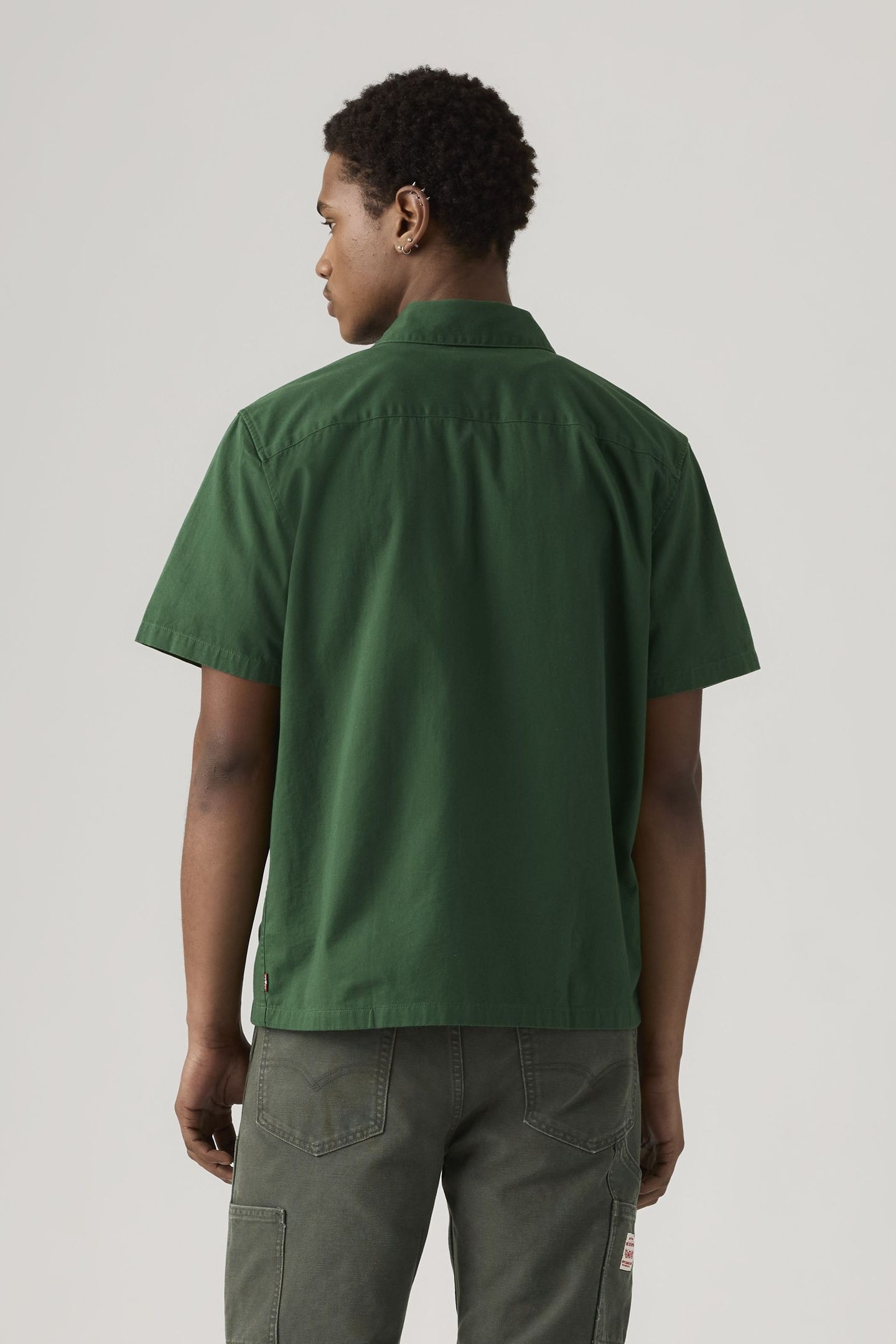 SHORT SLEEVE WORKER SHIRT GREEN 3