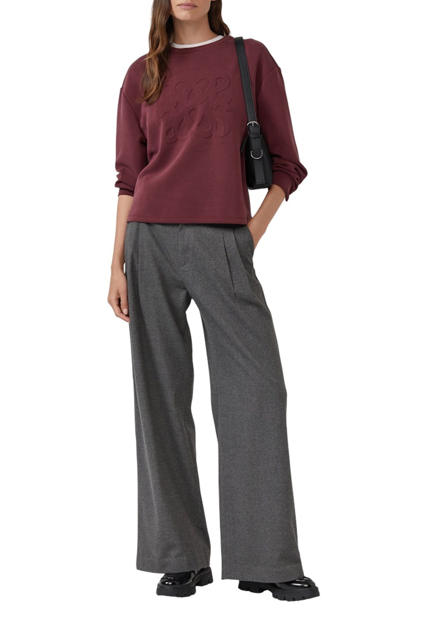 S.OLIVER SWEATERS BURGUNDY 2