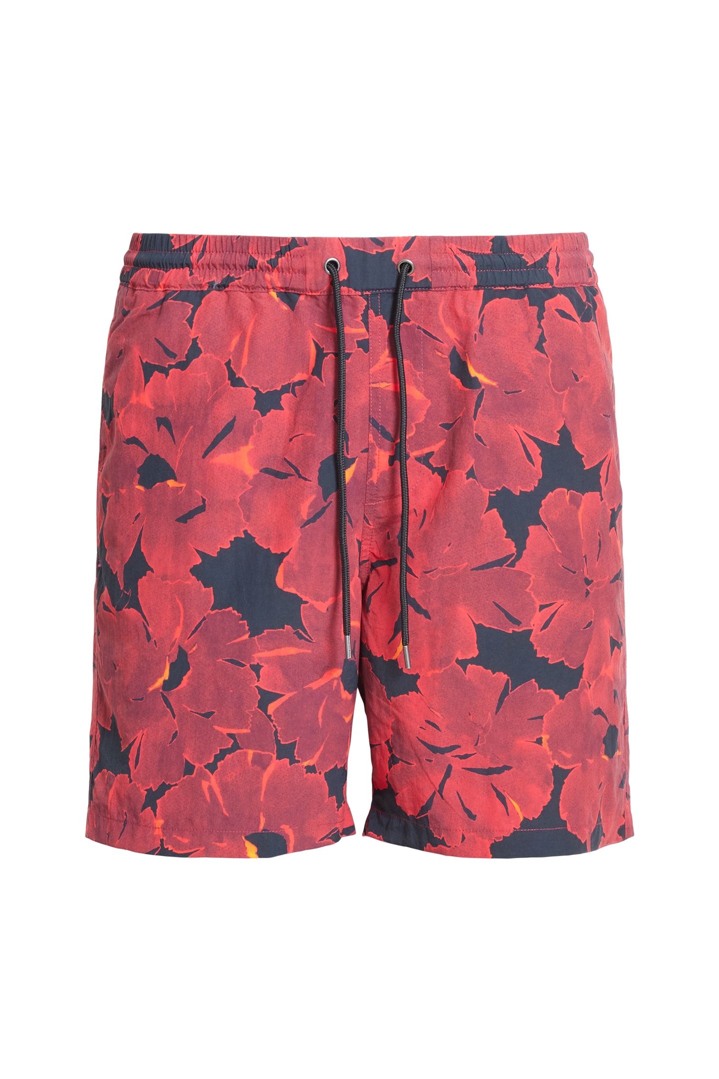 KAZA SWIMSHORT JET BLK/RED 4
