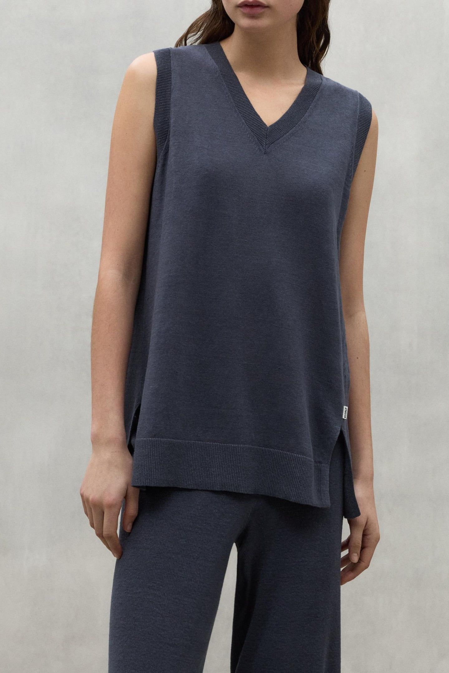 TOMILLOALF KNIT GREY BLUE 1