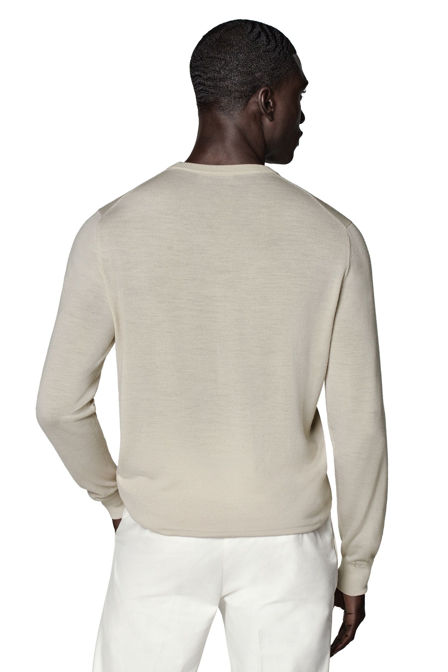 LS CREW MERINO SAND 4