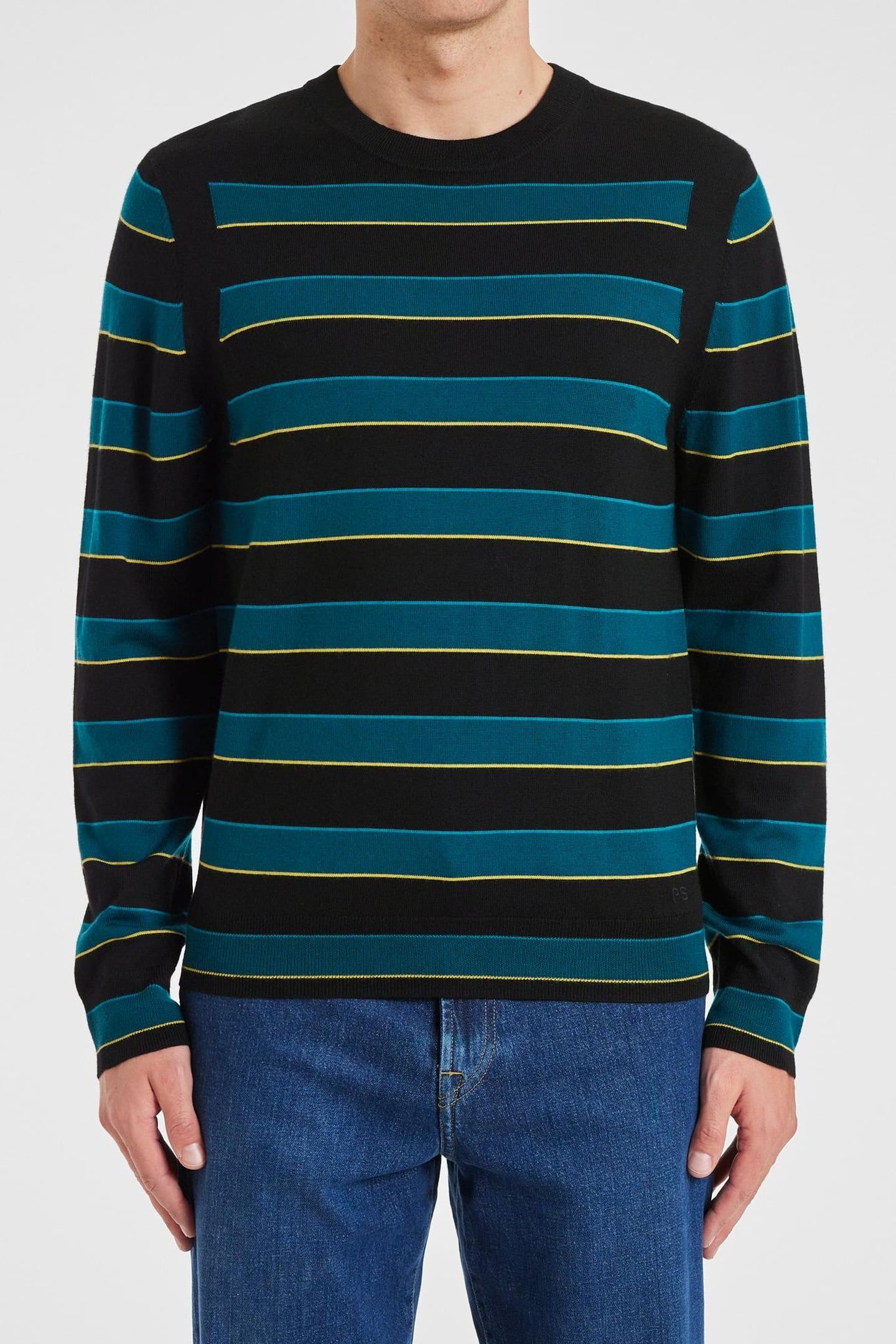 SWEATER CREW NECK BLACK 1