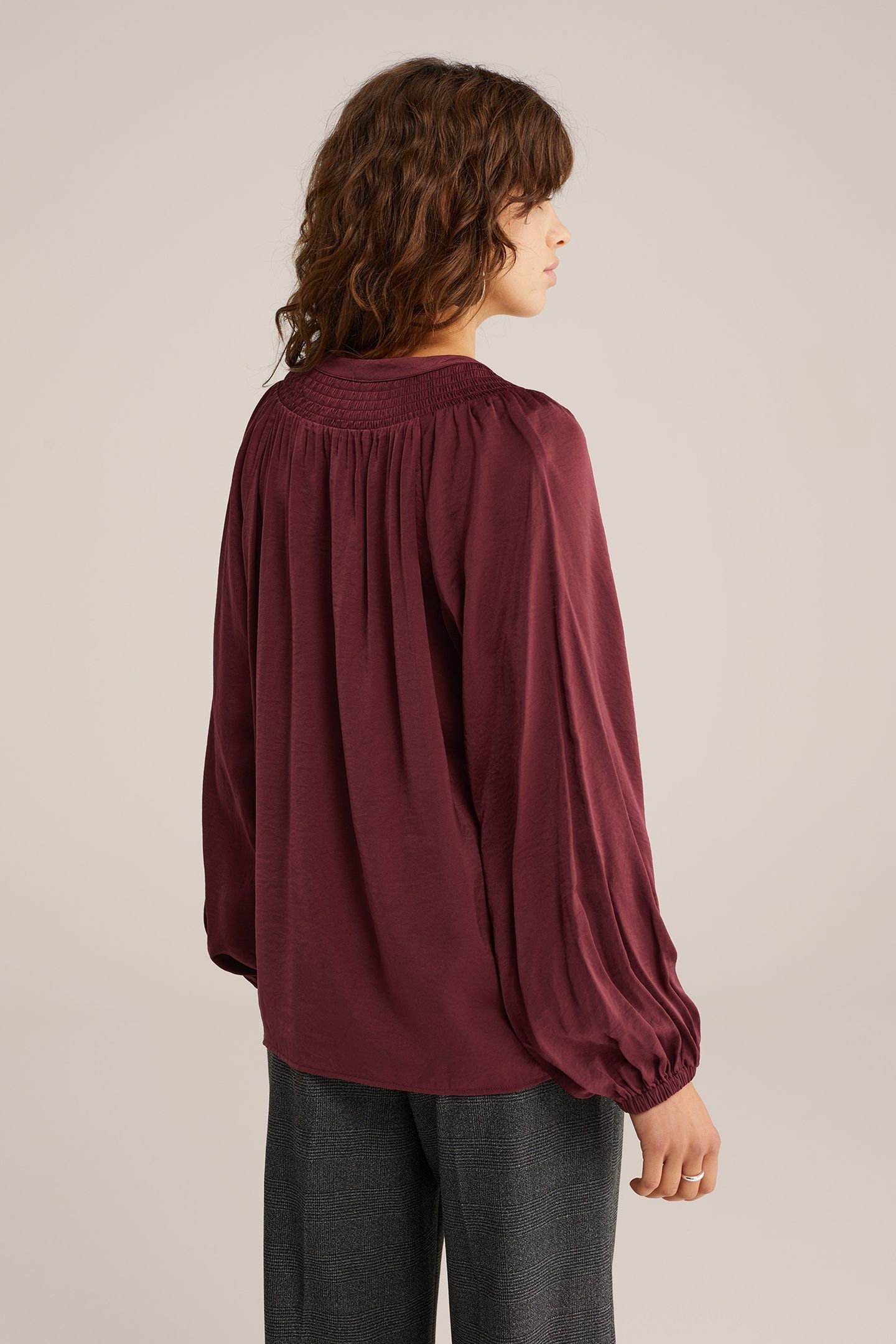BLOUSE VINTAGE RED 2