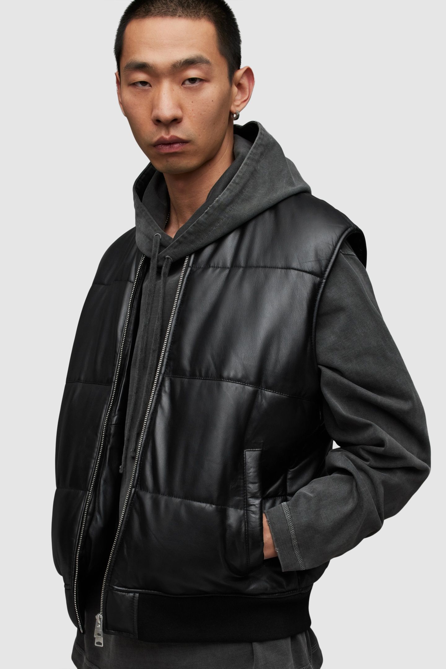 NARO PUFFER JACKET BLACK 2