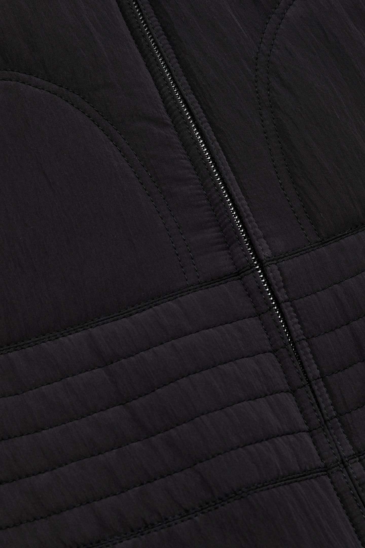 QUILTED SLEEVELESS DRESS BLACK 7