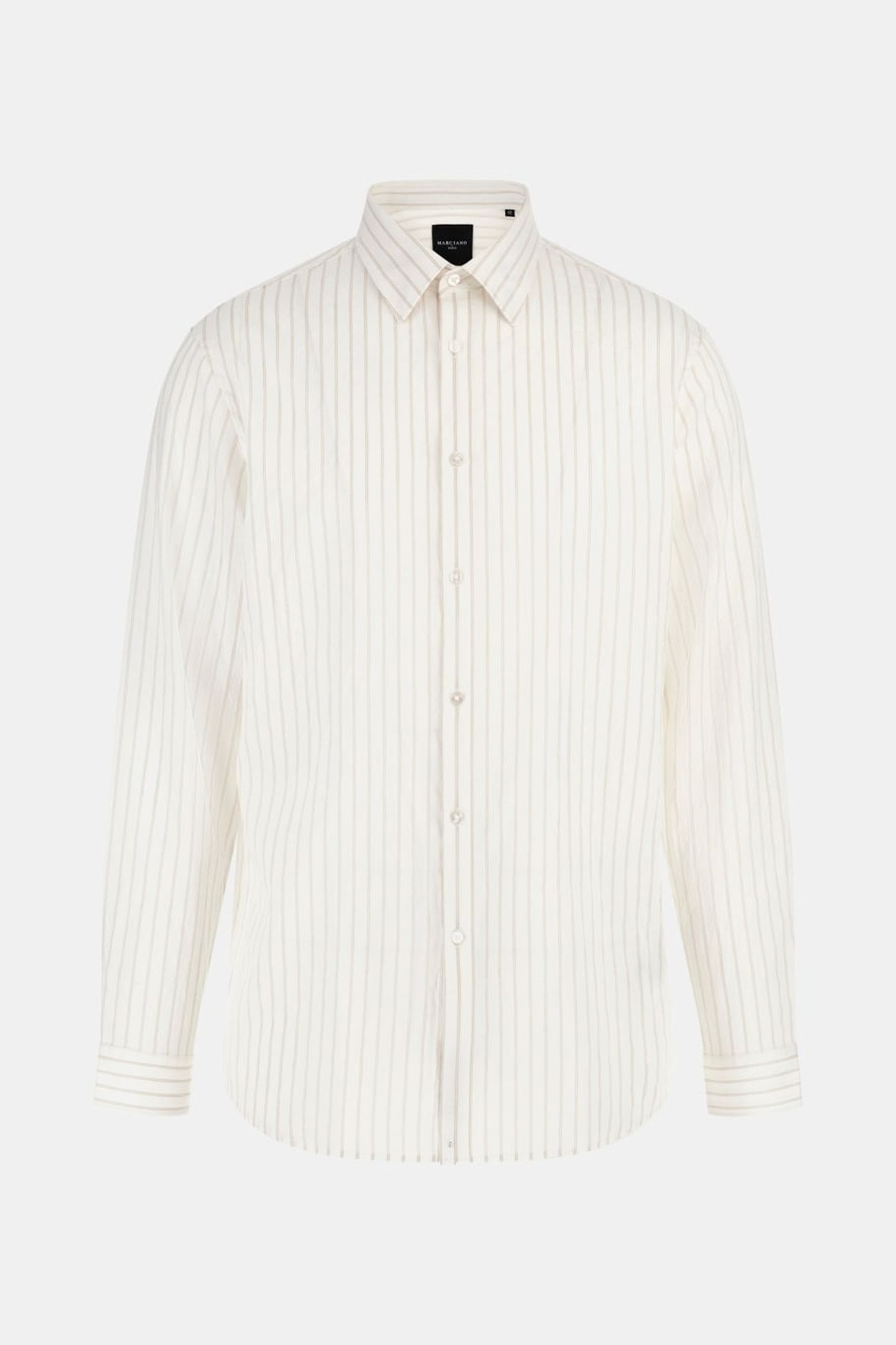 MARCIANO BY GUESS JOE IT COLLAR NOTCHED CUFF SALT WHITE 2