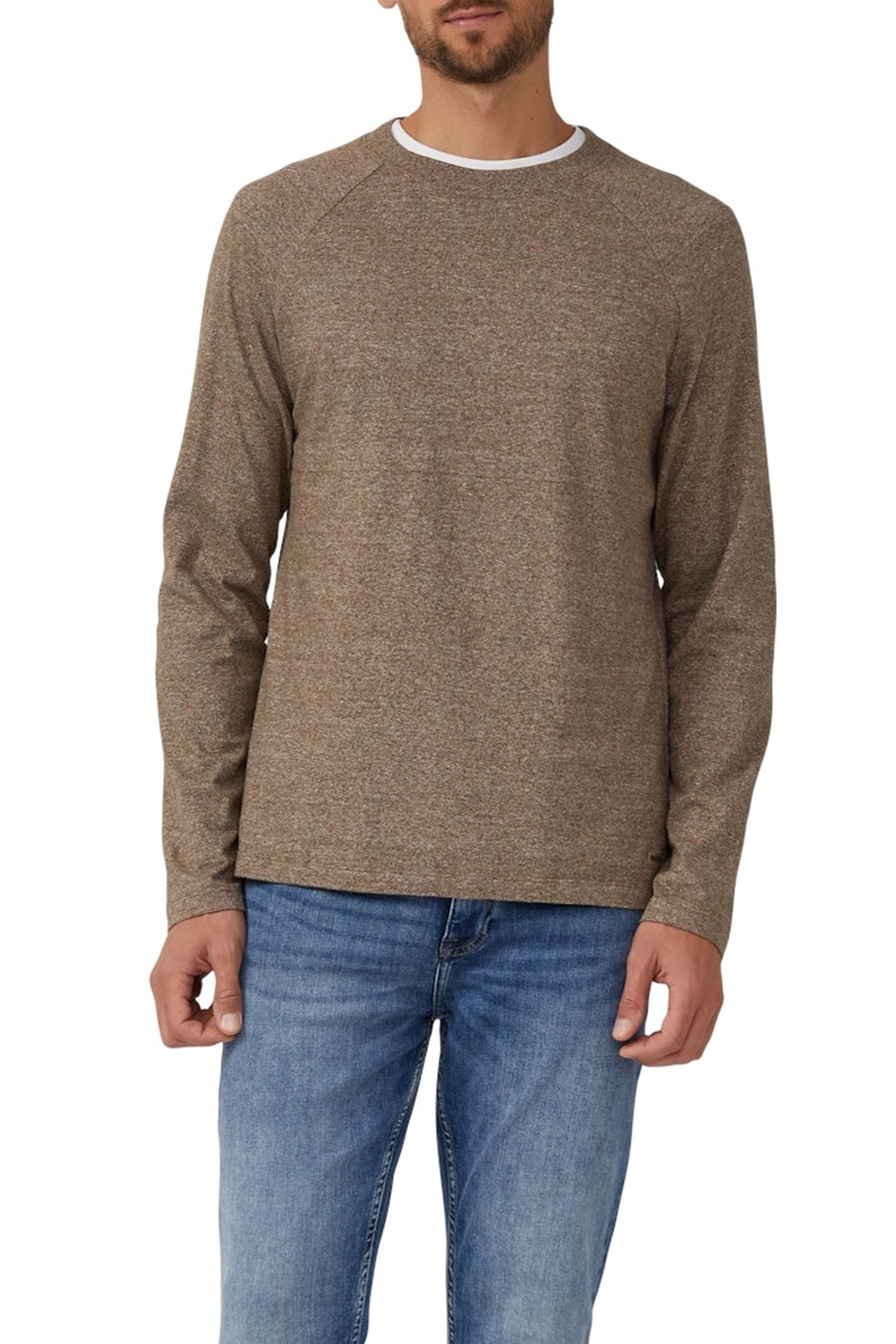 S.OLIVER T-SHIRTS BROWN 1