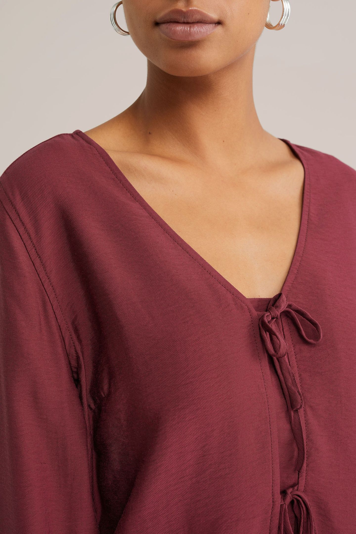 BLOUSE VINTAGE RED 5