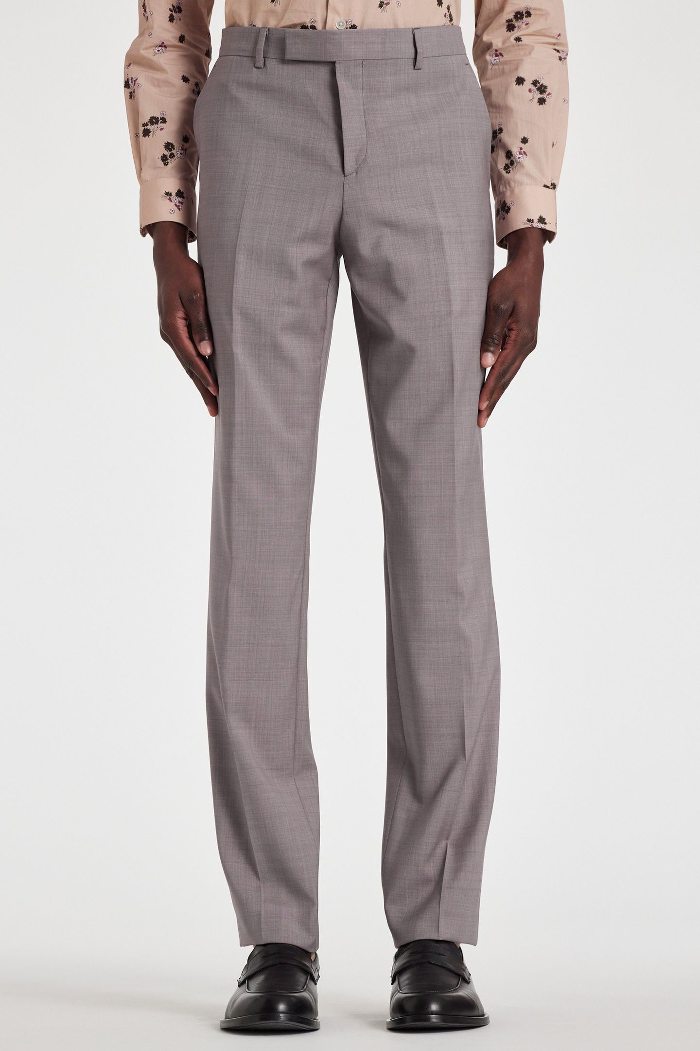 TAILORED FIT 2BTN SUIT LILAC 2