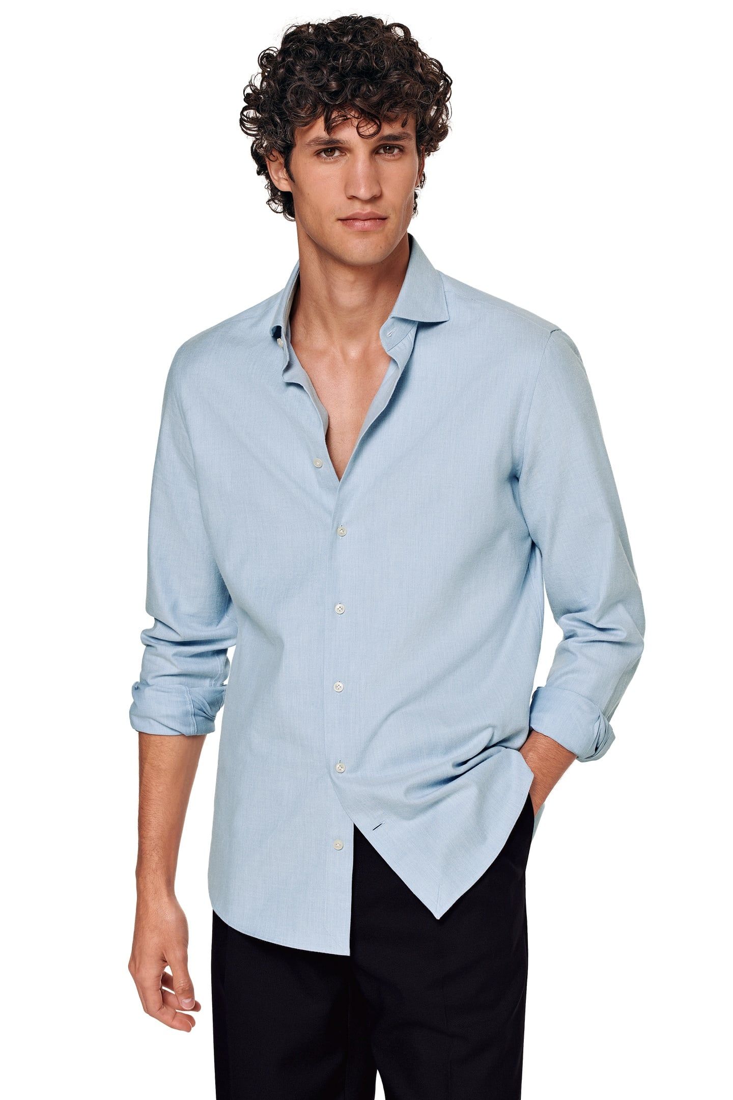 FLANNEL LIGHT BLUE 1