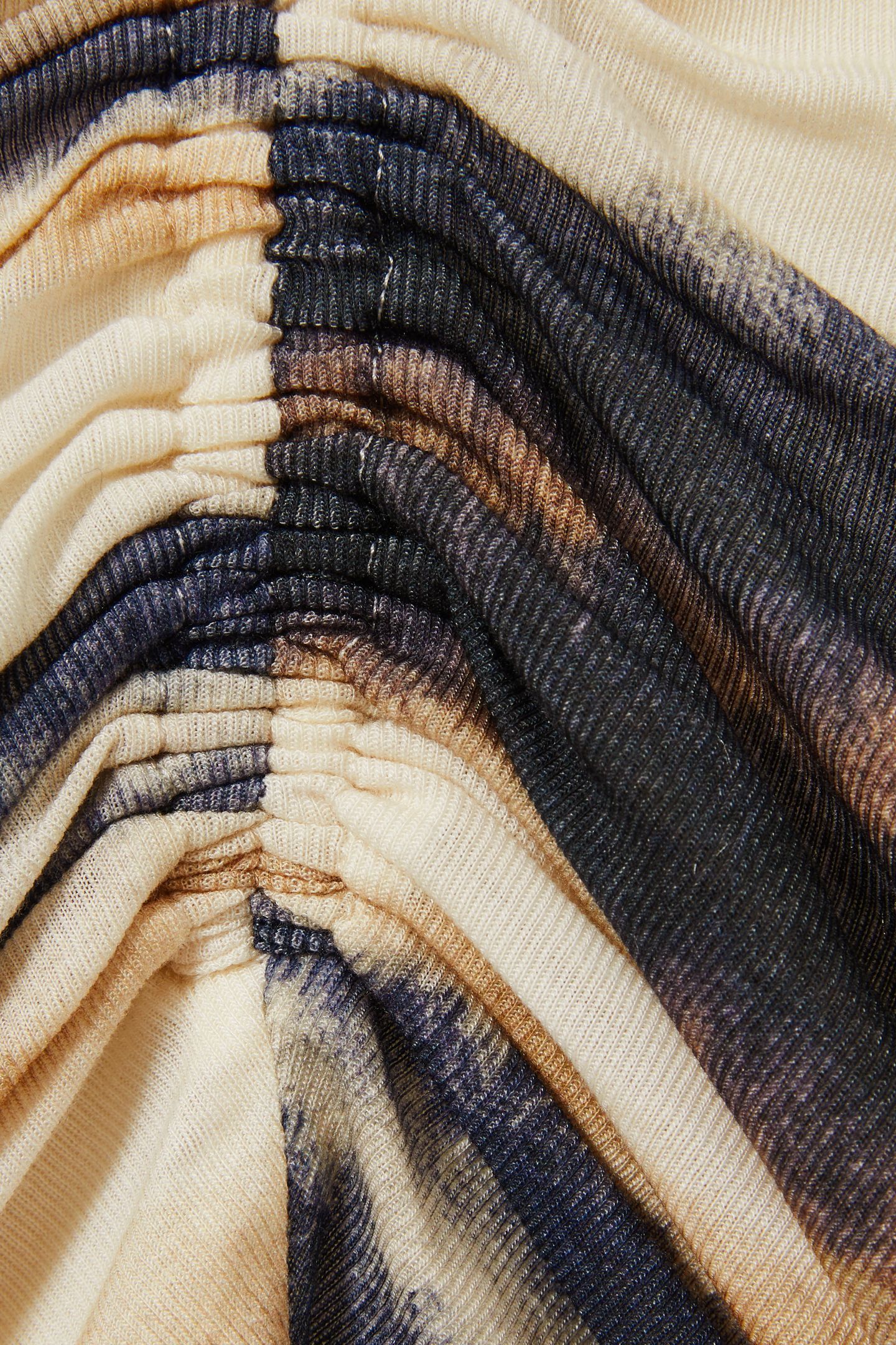 PRINTED JERSEY TOP CREAM/BLACK 5