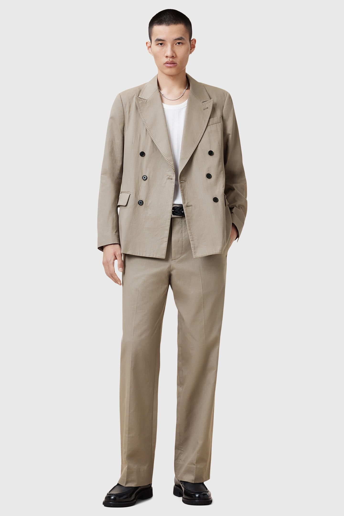 NEWTON TROUSER STONE GREY 2