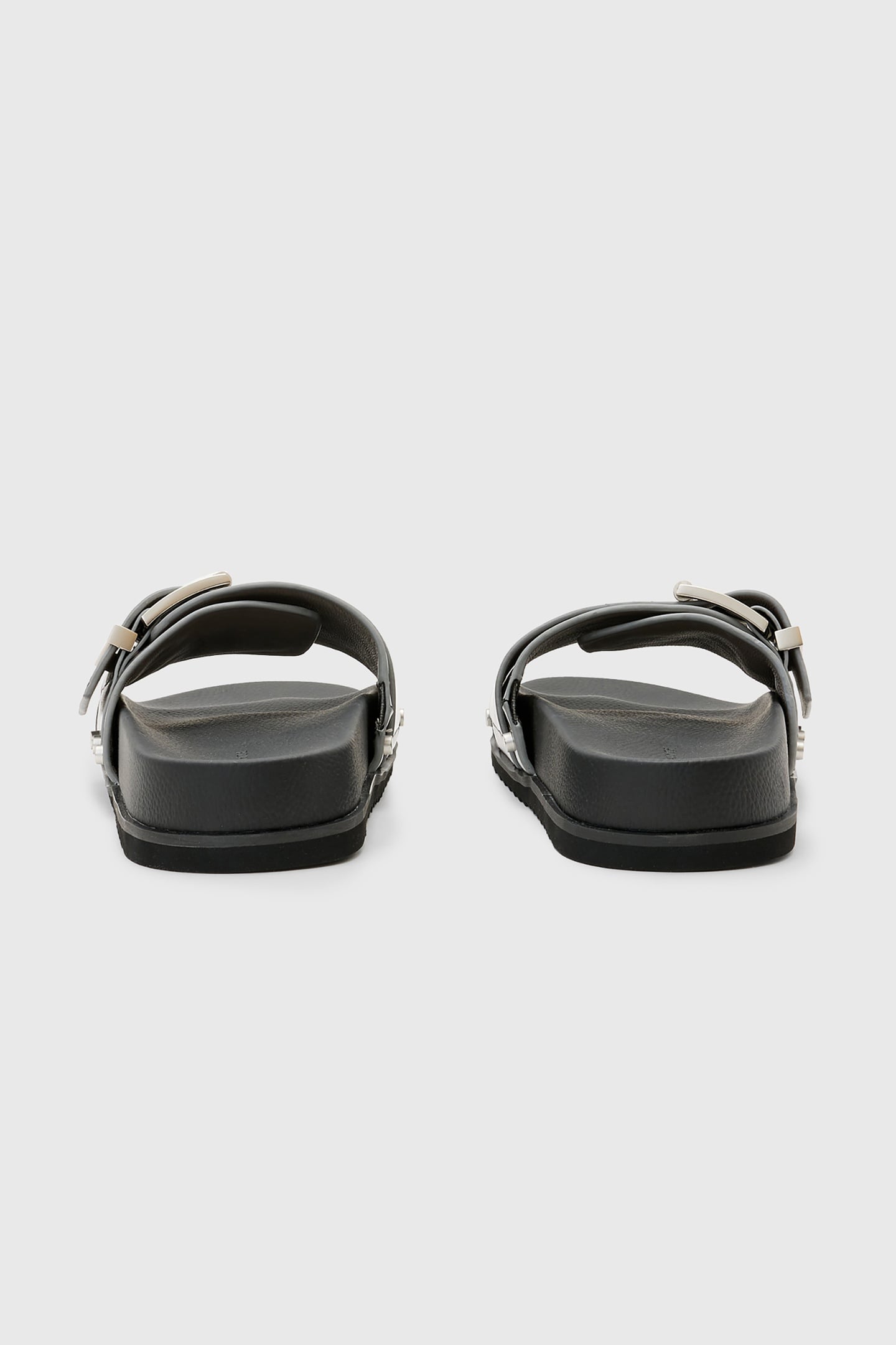 ELLIE STUD SLIDER GUNMETAL GREY 4