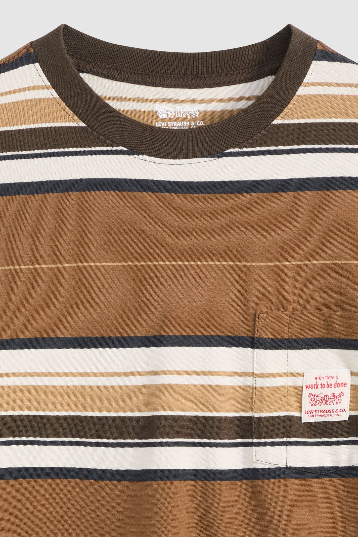 WORKWEAR TEE BROWN 5