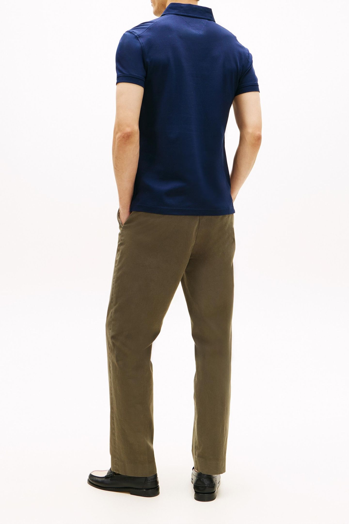 DC WIDE SPREAD COLLAR POLO NAVY IRIS 2