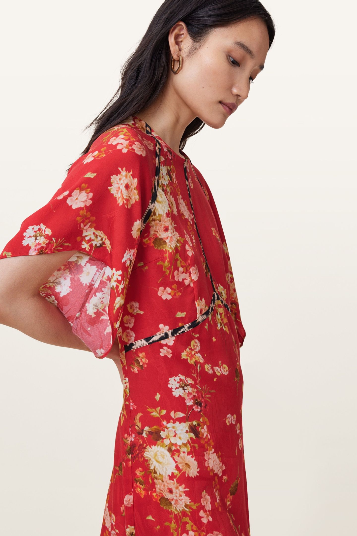 XENA DRESS ARMADA RED 4