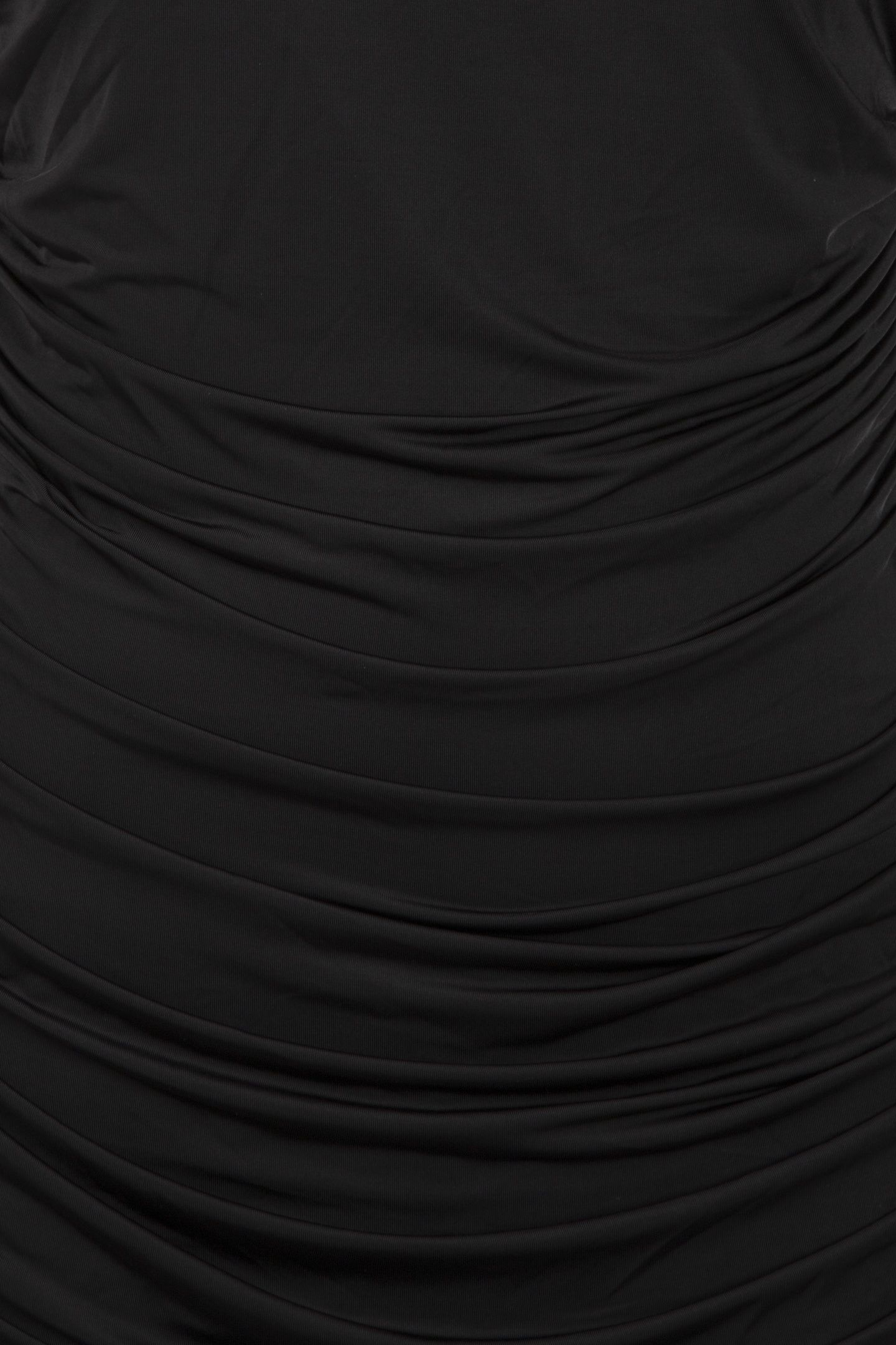 MARCIANO BY GUESS ALVA OFF SHOULDER DRESS JET BLACK 4